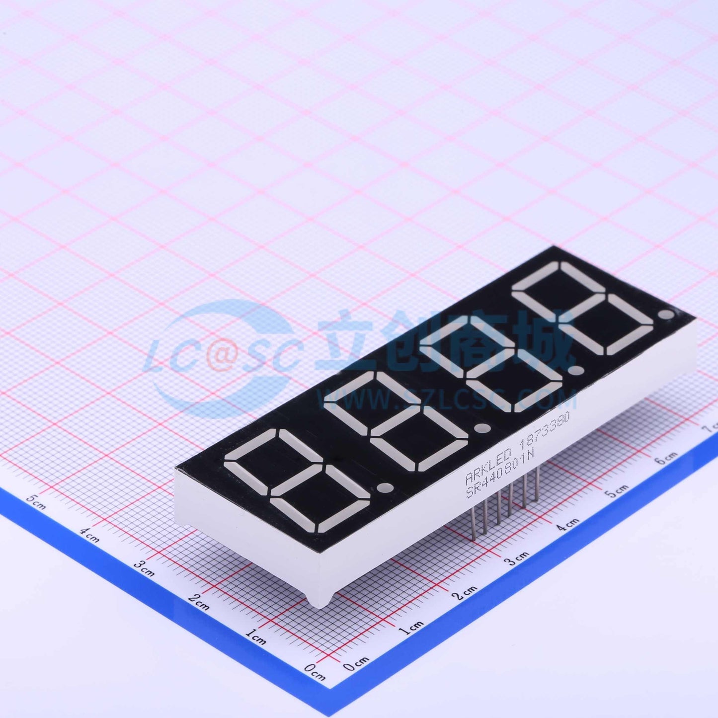 LED 7 đoạn SR440801N/32 ARKLED Cathode chung - Techcore Việt Nam