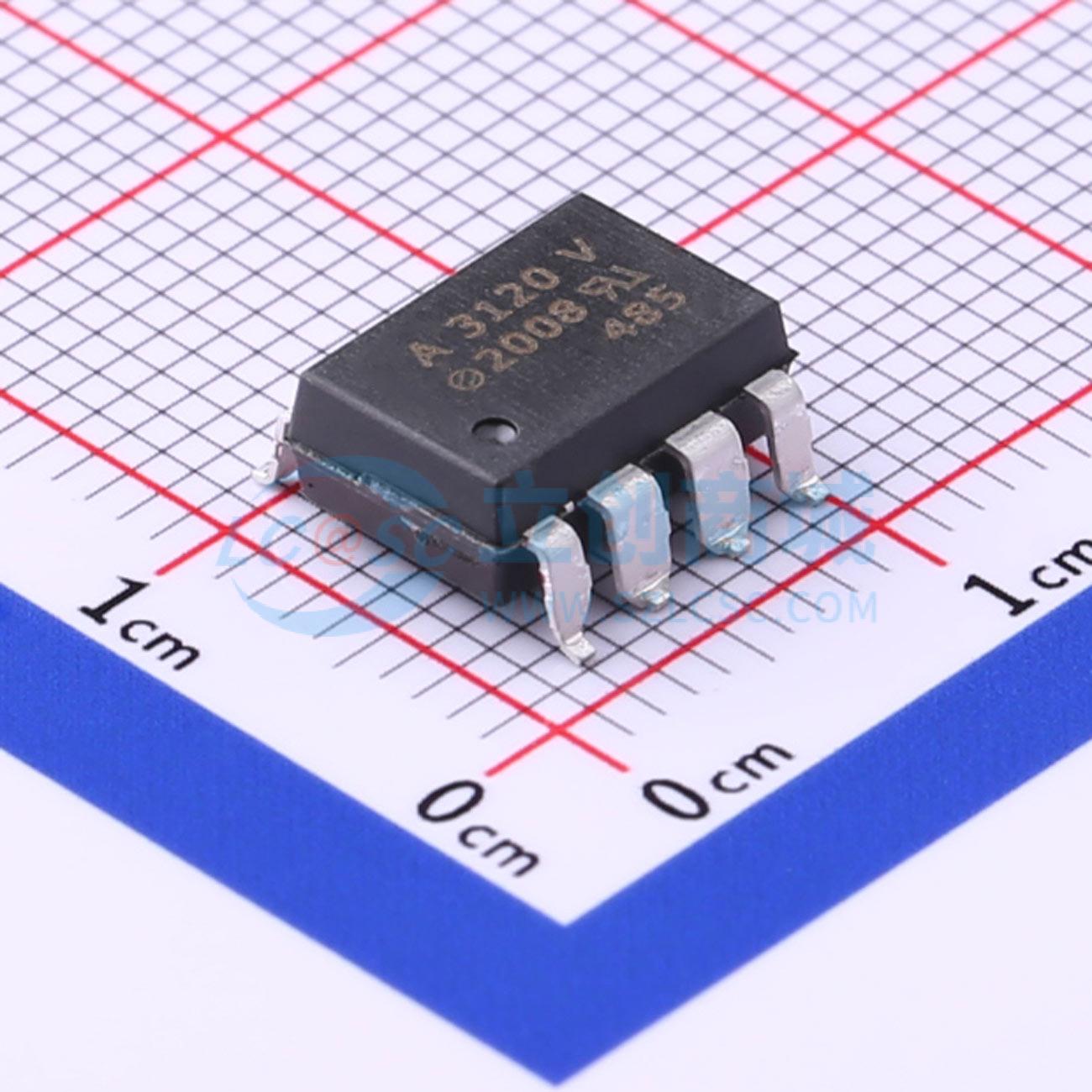 Optocoupler logic HCPL-3120-560E Broadcom SOP-8-2.54mm - Techcore Việt Nam