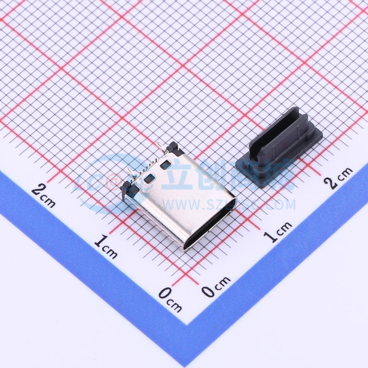 Linh kiện điện tử TYPE-C 16PLT-H10.0 SMD - Techcore Việt Nam