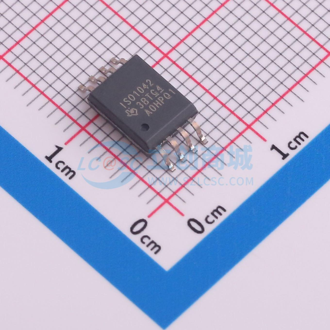 IC Thu Phát CAN Cách Ly ISO1042QDWVRQ1 TI SOIC-8-300mil 5Mbps 5000 - Techcore Việt Nam