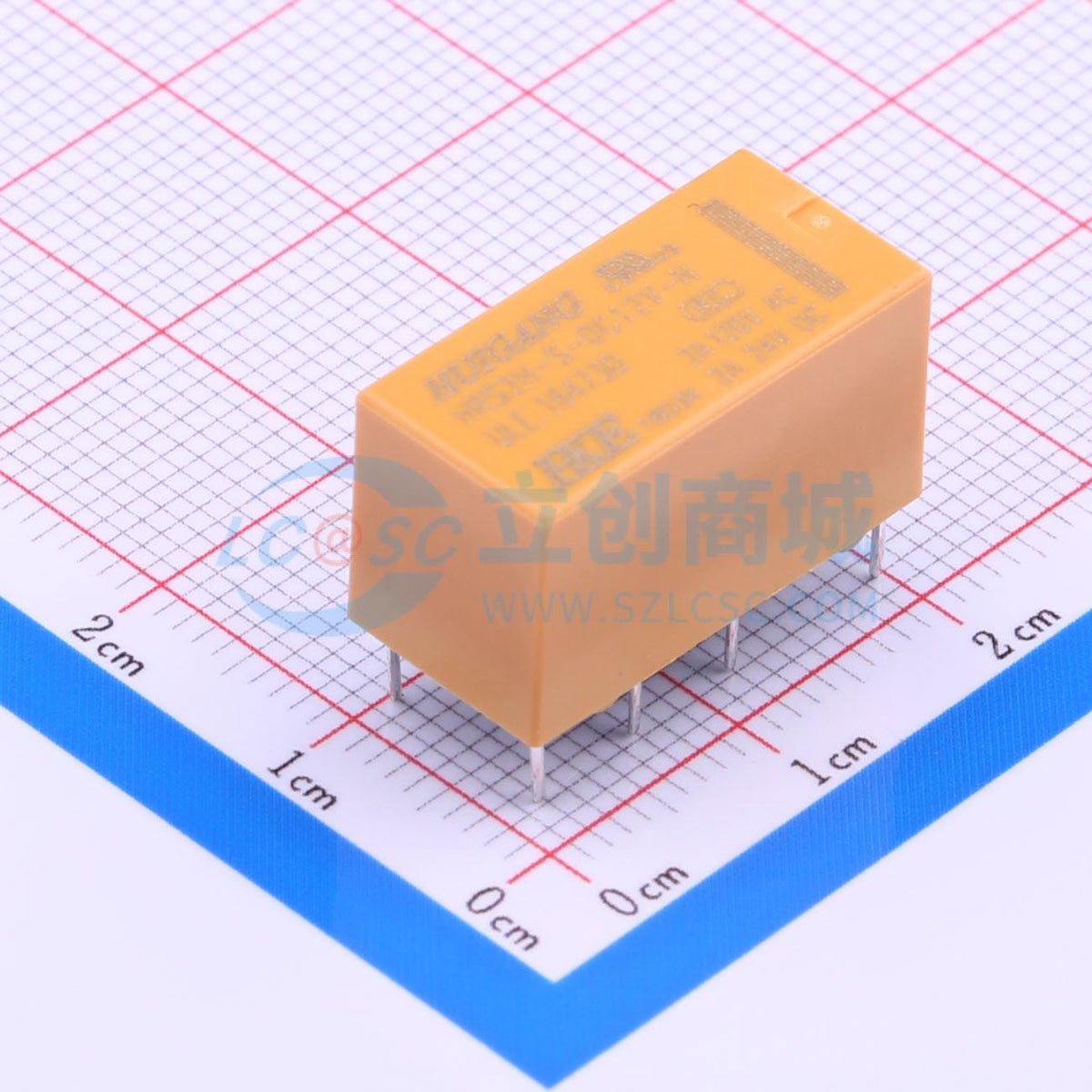 Rơ-le điện tử HRS2H-S-DC12V-N HKE 12V DIP,20.5x9.9mm - Techcore Việt Nam