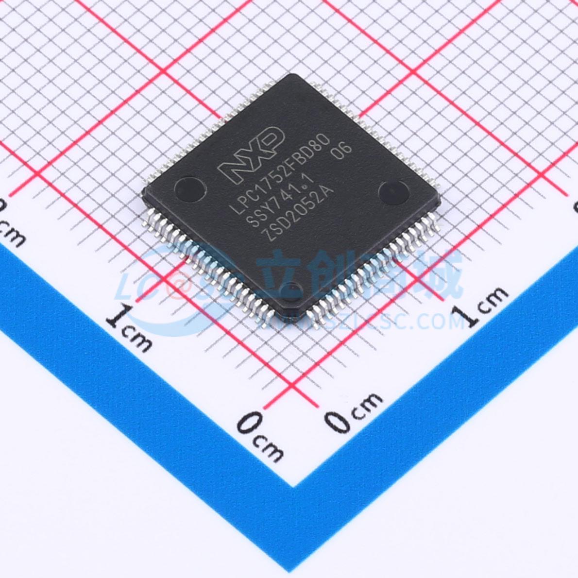 Vi điều khiển MCU LPC1752FBD80K NXP LQFP-80(12x12) - Techcore Việt Nam