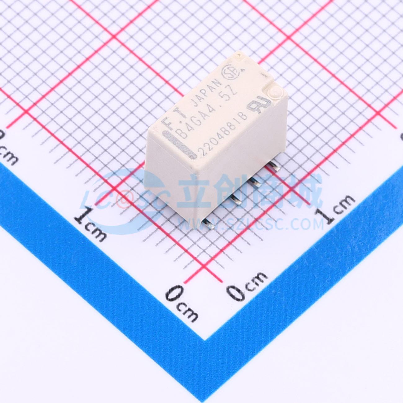 Rơ-le FTR-B4GA4.5Z-B05 FUJITSU 4.5V SMD,10.6x5.7mm - Techcore Việt Nam