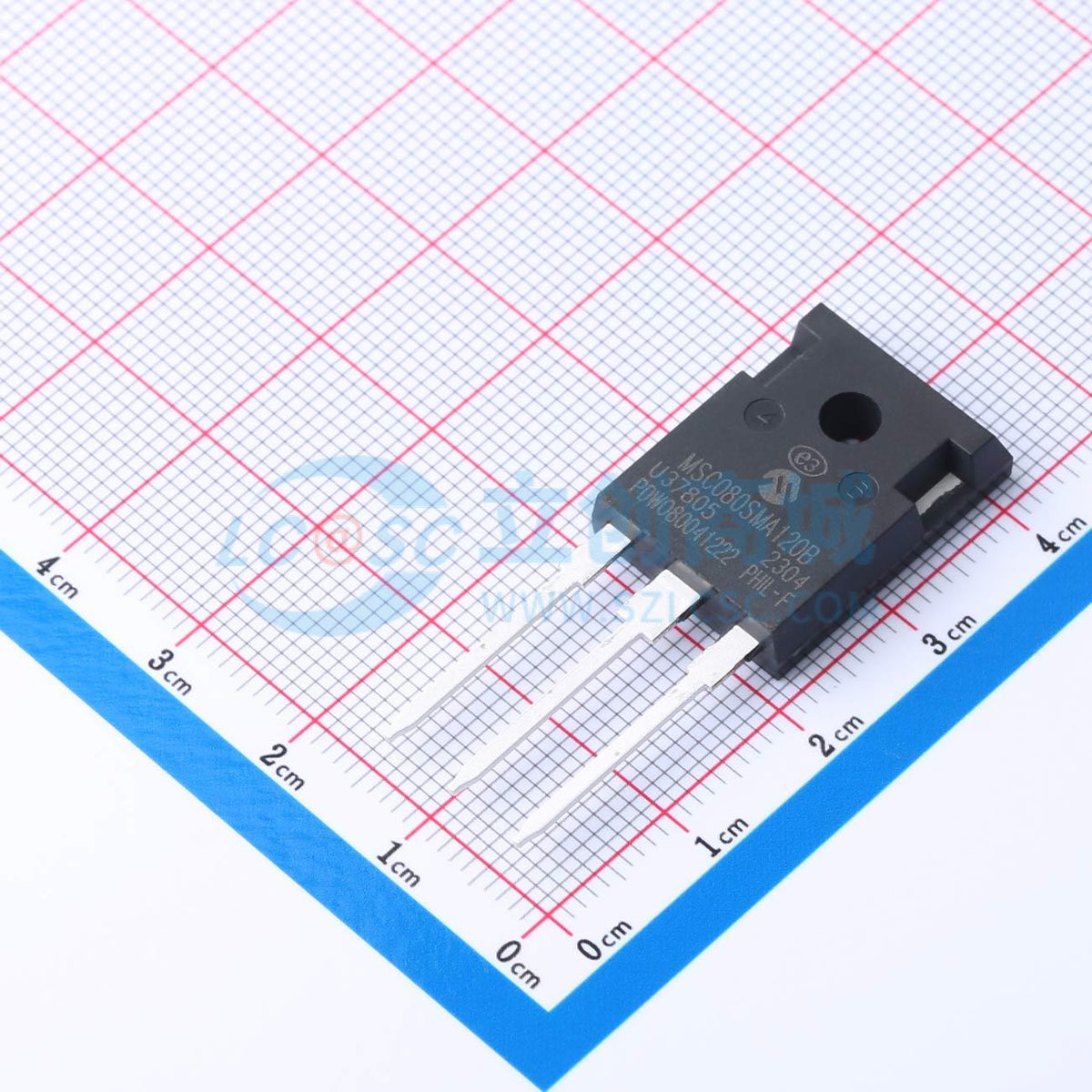 MOSFET SiC MSC080SMA120B MICROCHIP TO-247 40A - Techcore Việt Nam