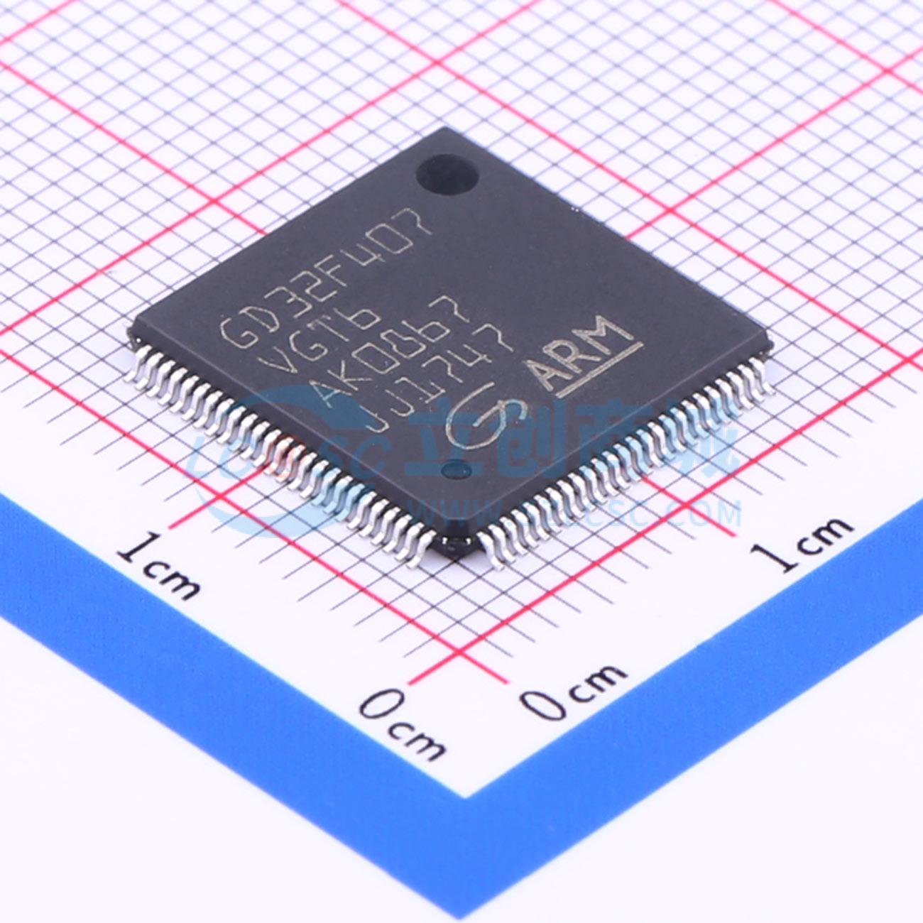 Vi điều khiển MCU GD32F407VGT6 GigaDevice LQFP-100(14x14) - Techcore Việt Nam