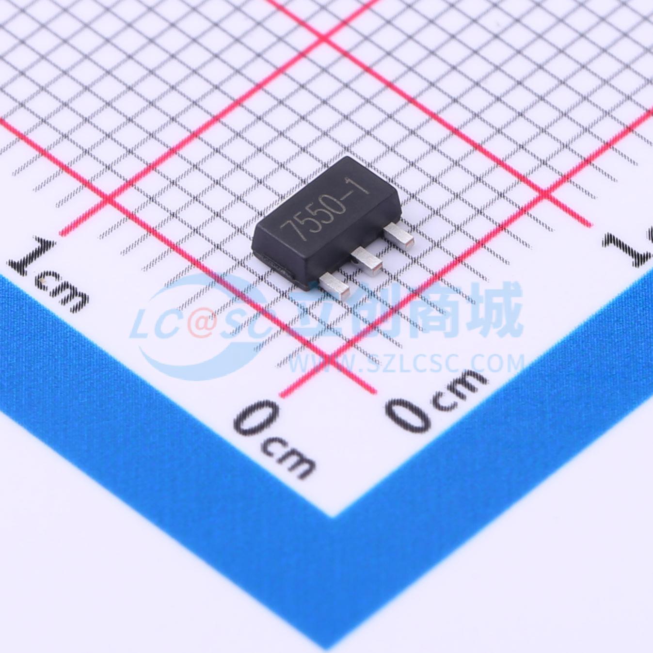 IC ổn áp tuyến tính LDO HT7550 30V JSMSEMI SOT-89 - Techcore Việt Nam