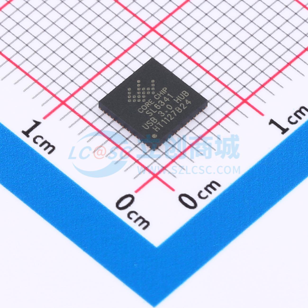 IC giao tiếp USB SL6341 CoreChips QFN-60-EP(6x6) - Techcore Việt Nam