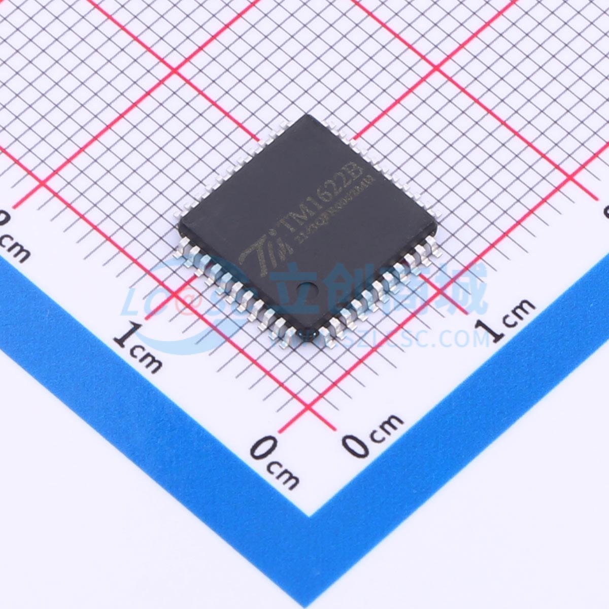 IC điều khiển LCD TM1622B TM LQFP-44(10x10) 1V - Techcore Việt Nam
