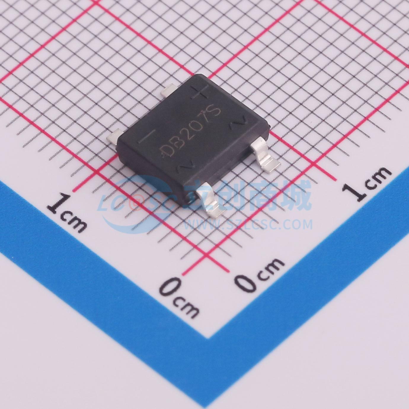 Cầu chỉnh lưu DB207S Slkor DBS 1.1V@2A - Techcore Việt Nam