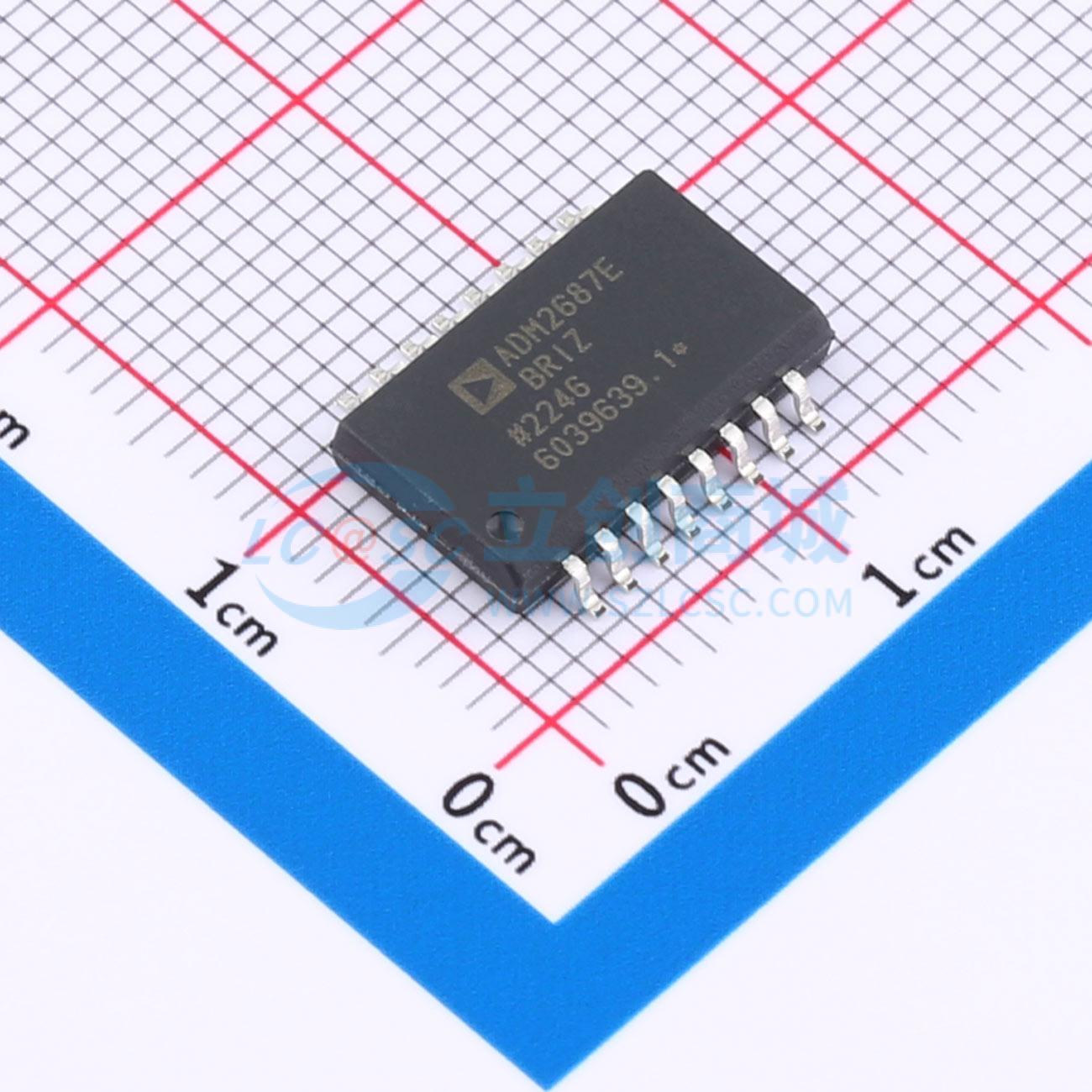 IC Thu Phát RS485/RS422 Cách Ly Tích Hợp Nguồn ADM2687EBRIZ-RL7 ADI SOIC-16-300mil - Techcore Việt Nam