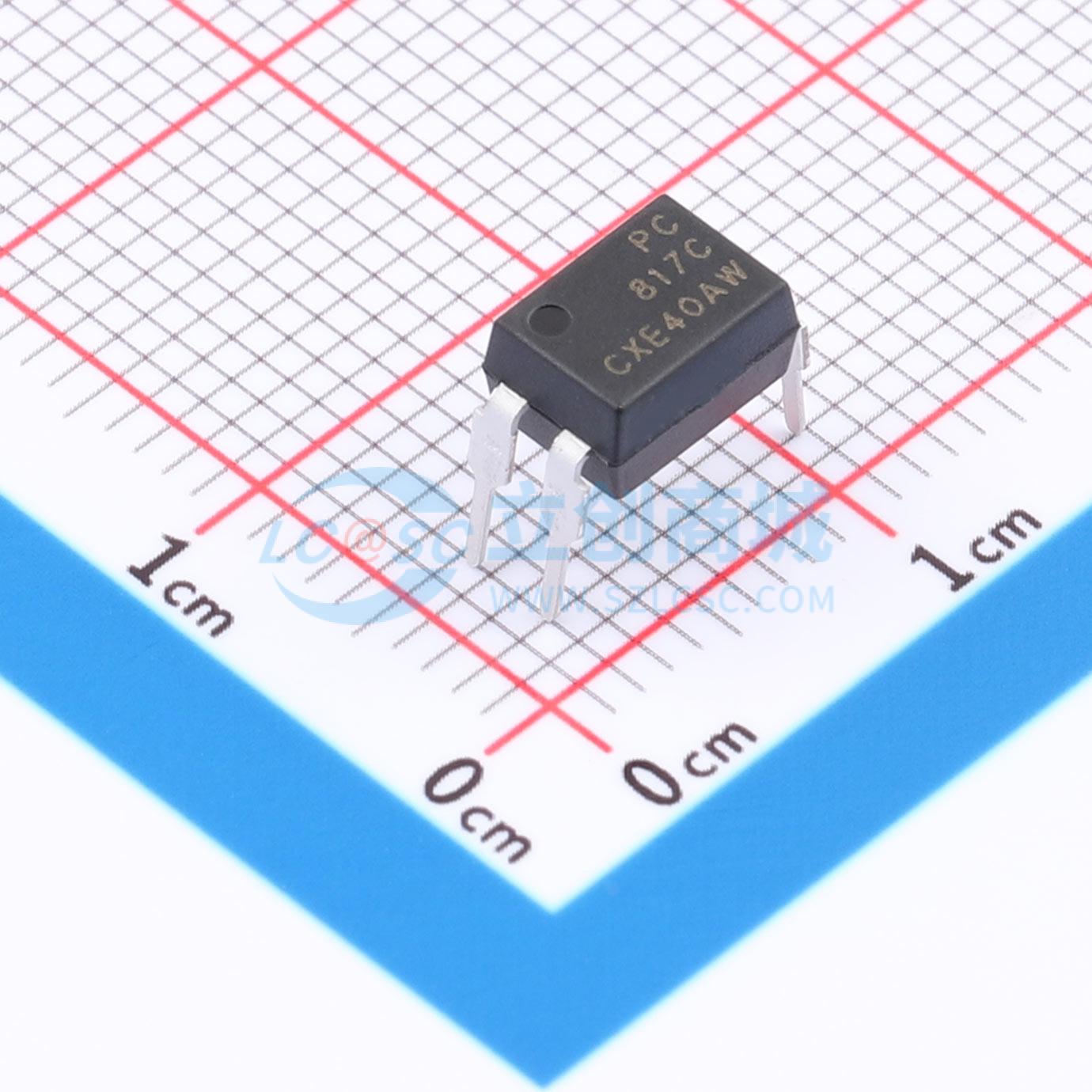 Optocoupler transistor PC817C-CX(KTP) DIP-4 1.2V - Techcore Việt Nam