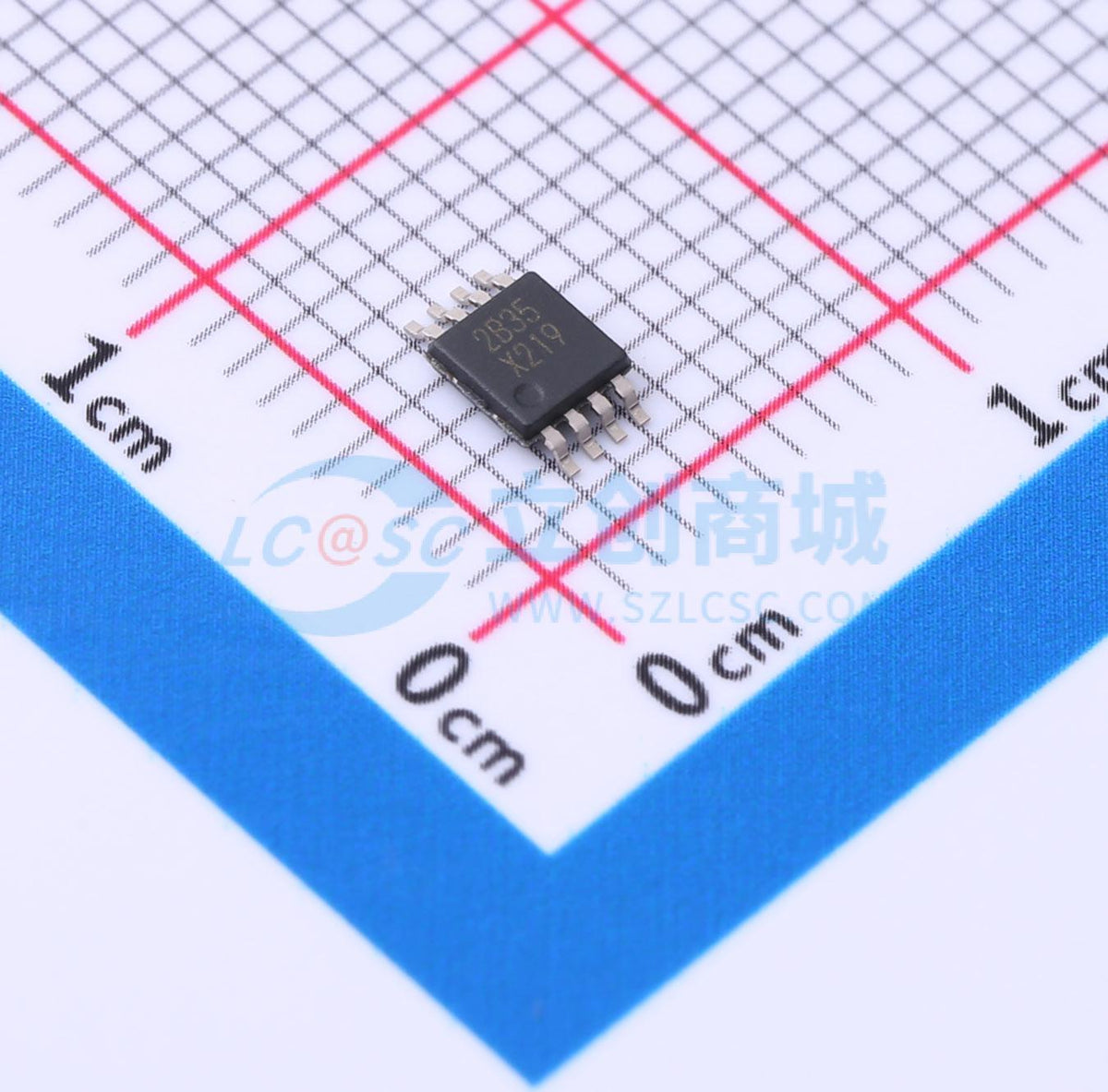 IC quản lý nguồn TMUX6219DGKR Texas Instruments VSSOP-8-0.65mm - Techcore Việt Nam