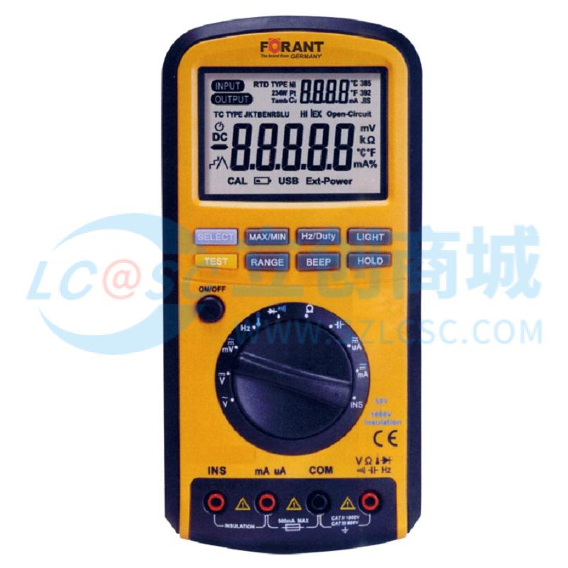 Thiết bị đo lường 17117006 FORANT 50KΩ Phù hợp đo kiểm và bảo trì kỹ thuật - Techcore Việt Nam