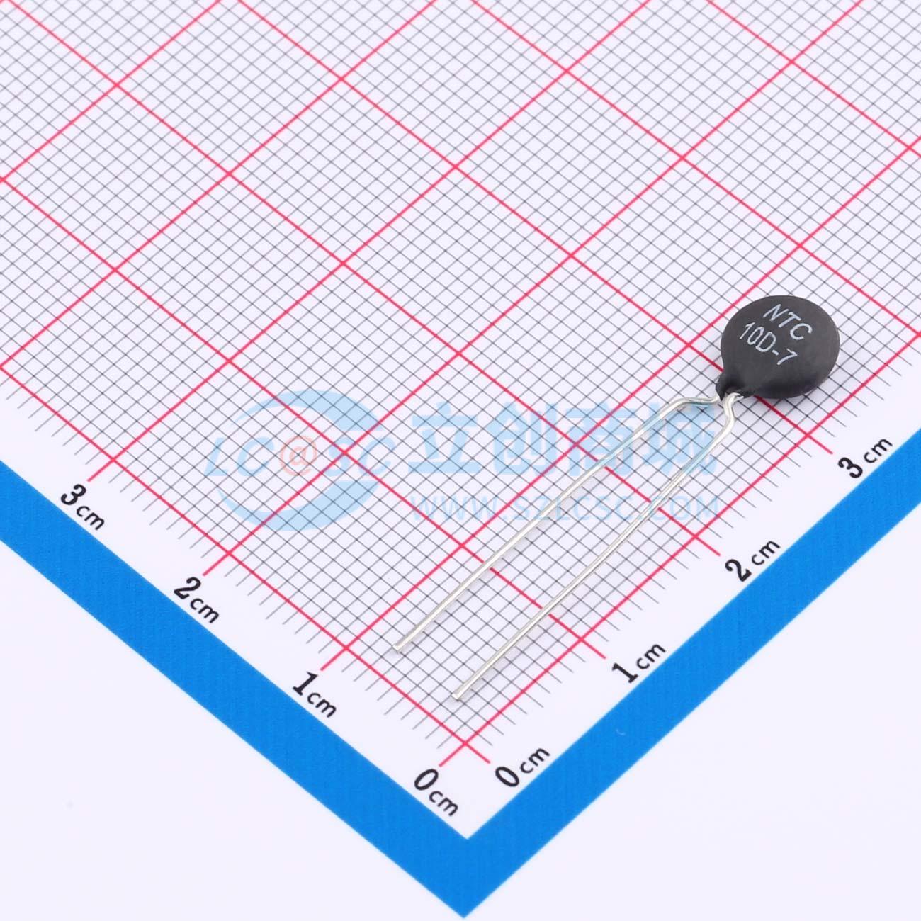 Điện trở nhiệt NTC 10D-7 HEL Xuyên lỗ, P=5mm 10Ω Dùng cho thiết bị điện tử - Techcore Việt Nam