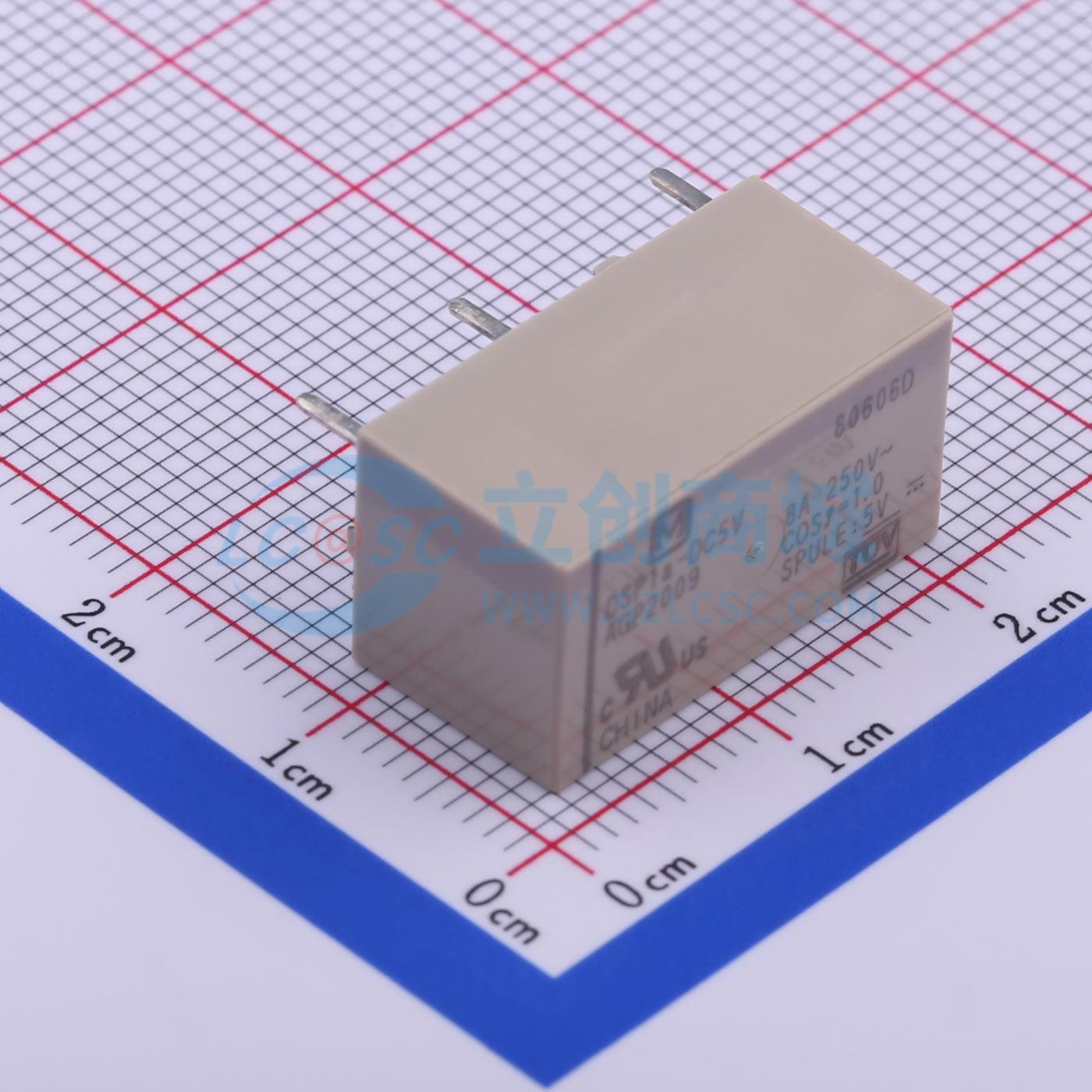 Rơ-le công suất DSP1A-DC5V PANASONIC 5V THT,20.2x11mm - Techcore Việt Nam