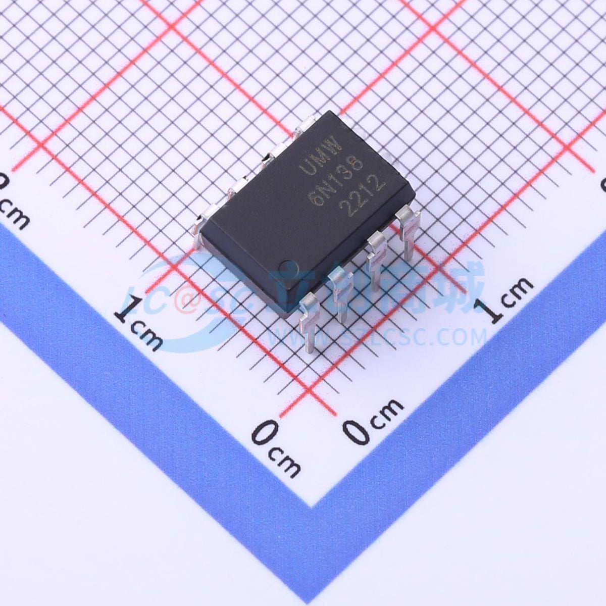 Optocoupler logic 6N138M UMW DIP-8 - Techcore Việt Nam
