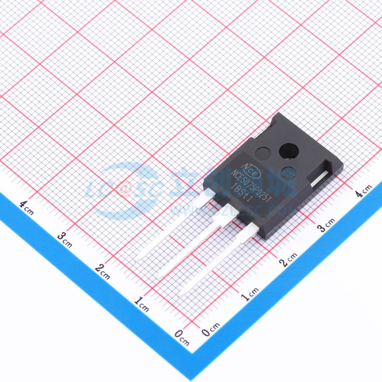 MOSFET SiC NCES075P025T TO-247-3L 750V - Techcore Việt Nam
