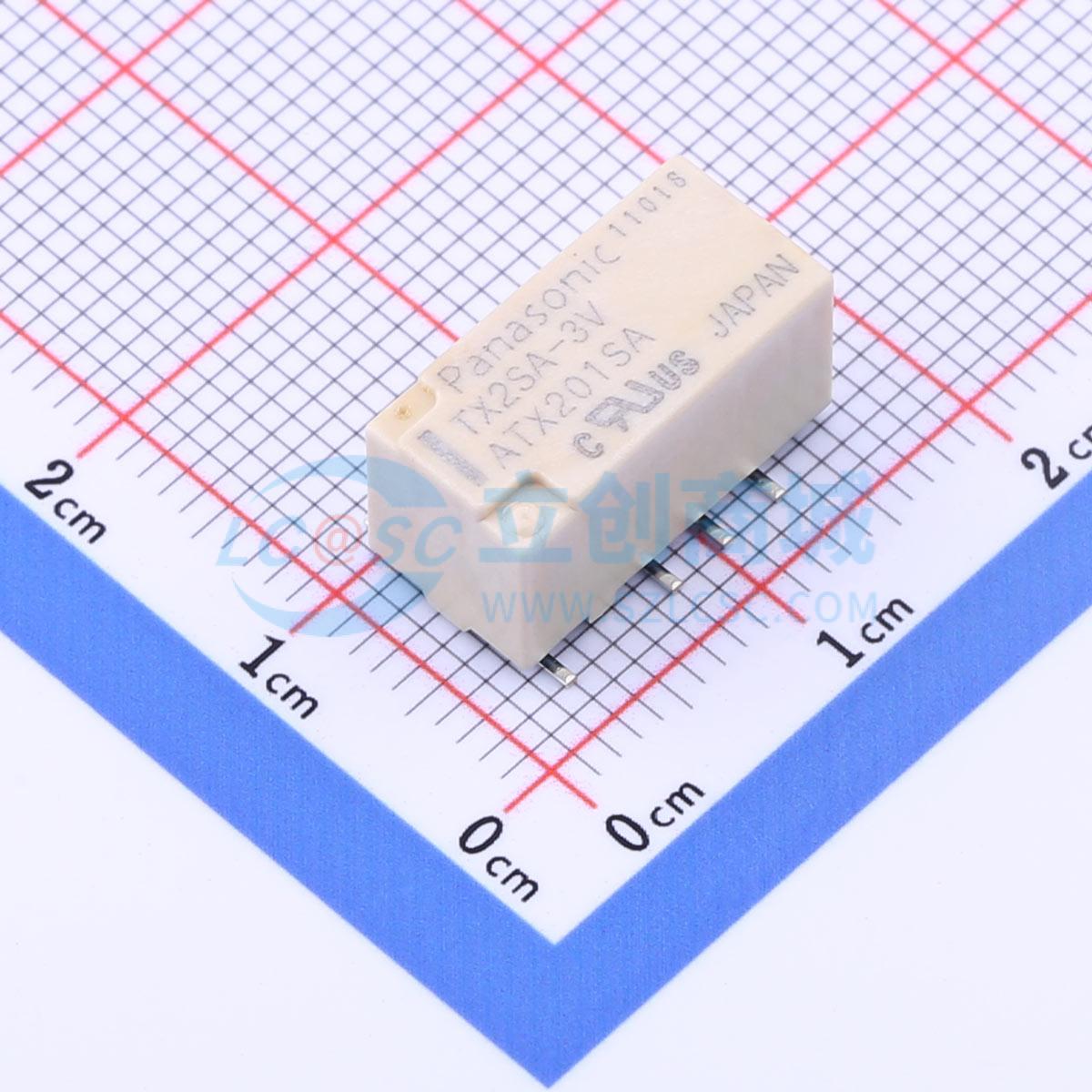 Rơ-le điện tử ATX201SA PANASONIC 3V SMD,7.4x15mm - Techcore Việt Nam