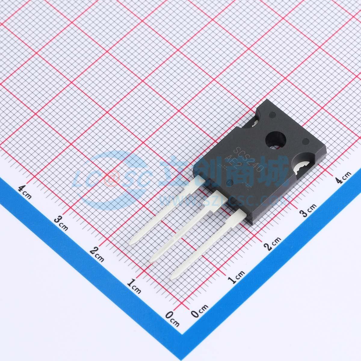 Diode SiC SCS240AE2GC11 ROHM TO-247N 1.55V@20A - Techcore Việt Nam