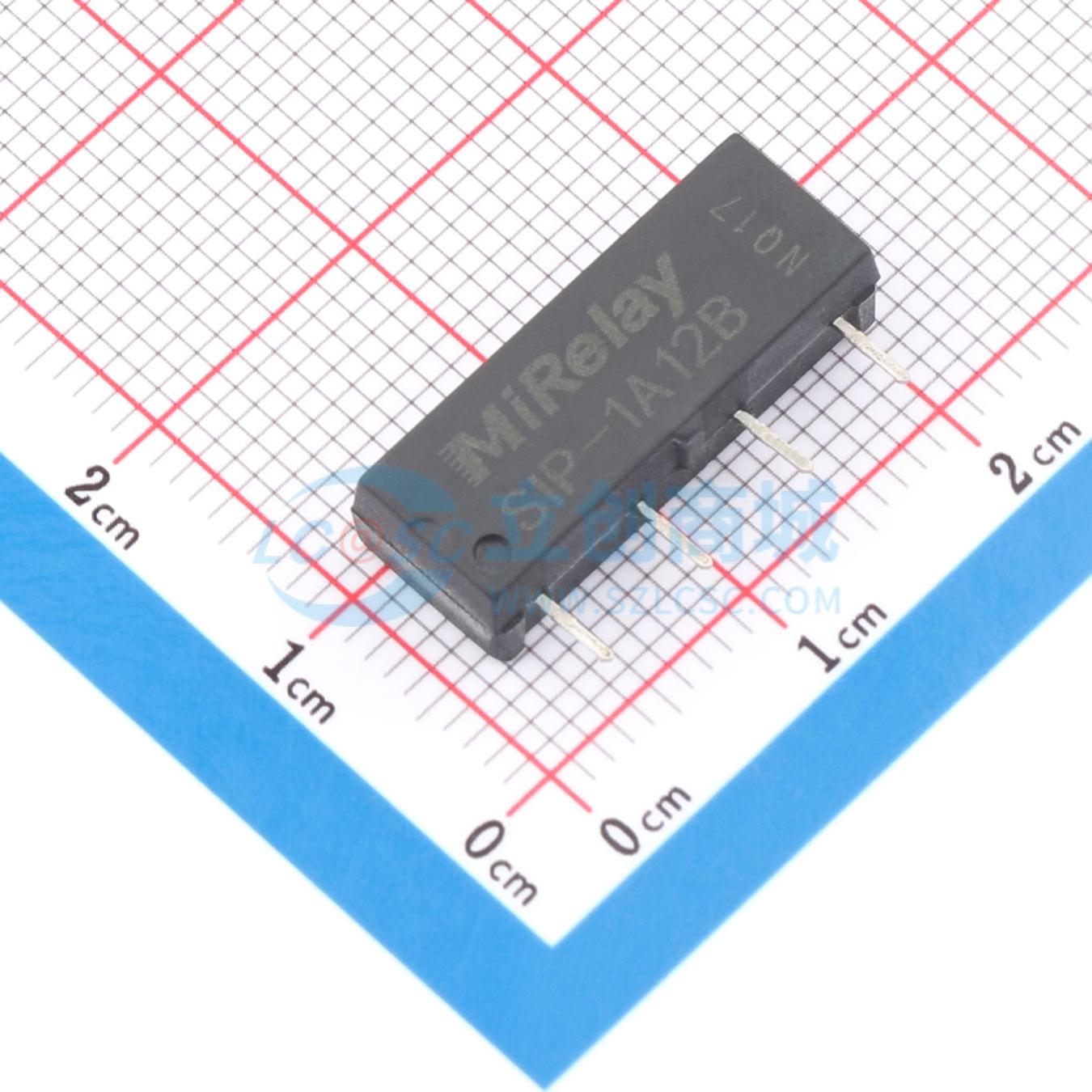 Rơ-le điện tử SIP-1A12B MiRelay THT - Techcore Việt Nam