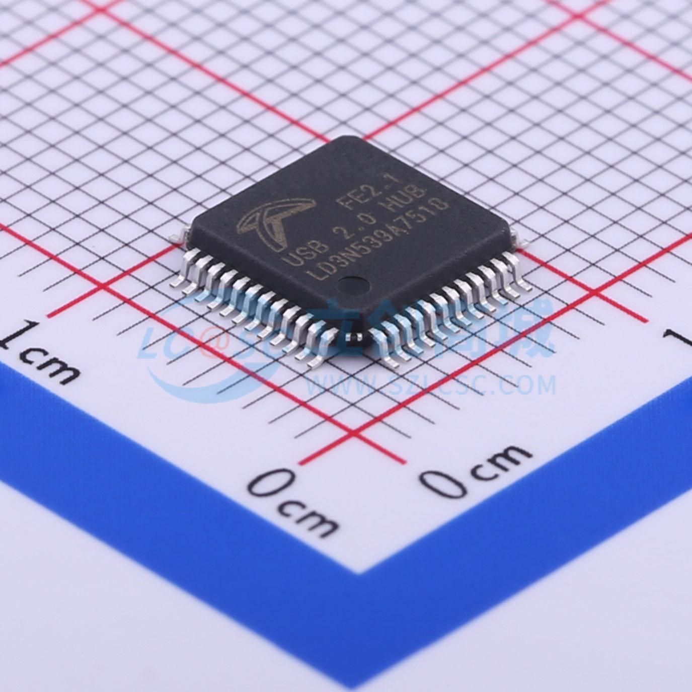 IC giao tiếp USB FE2.1-CQFP48A TERMINUS LQFP-48(7x7) - Techcore Việt Nam