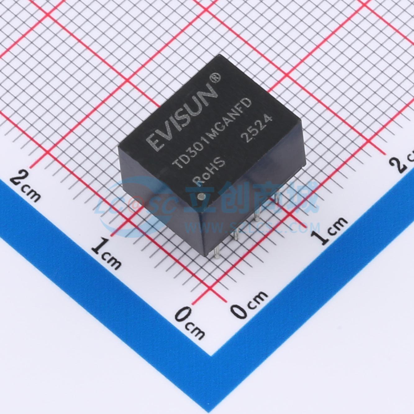 Module Giao Tiếp CAN TD301MCANFD EVISUN Xuyên lỗ 12.7x10.2mm 3.15V~3.45V - Techcore Việt Nam