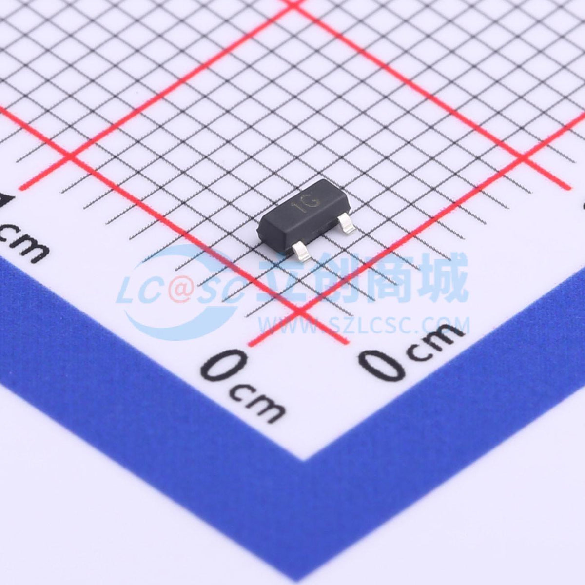 Transistor BJT BC847C NPN SOT-23 45V - Techcore Việt Nam
