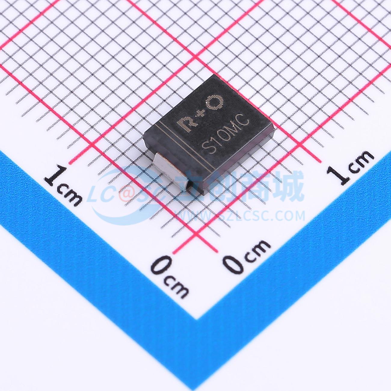 Diode chỉnh lưu S10MC R+O SMC 1V@10A - Techcore Việt Nam