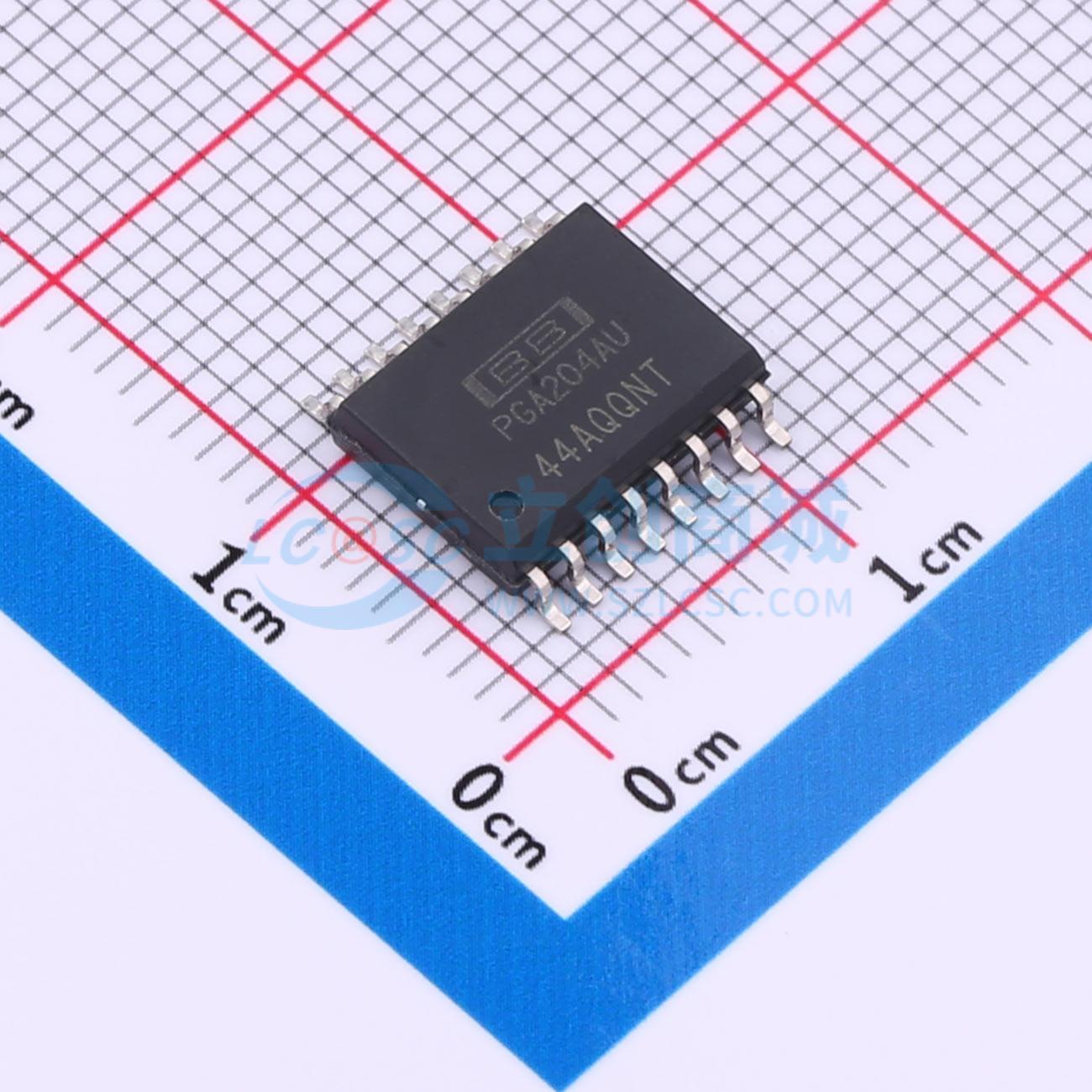 IC Khuếch Đại Hệ Số Khuếch Đại Lập Trình PGA204AU/1K Texas Instruments SOIC-16-300MIL 10 kHz - Techcore Việt Nam