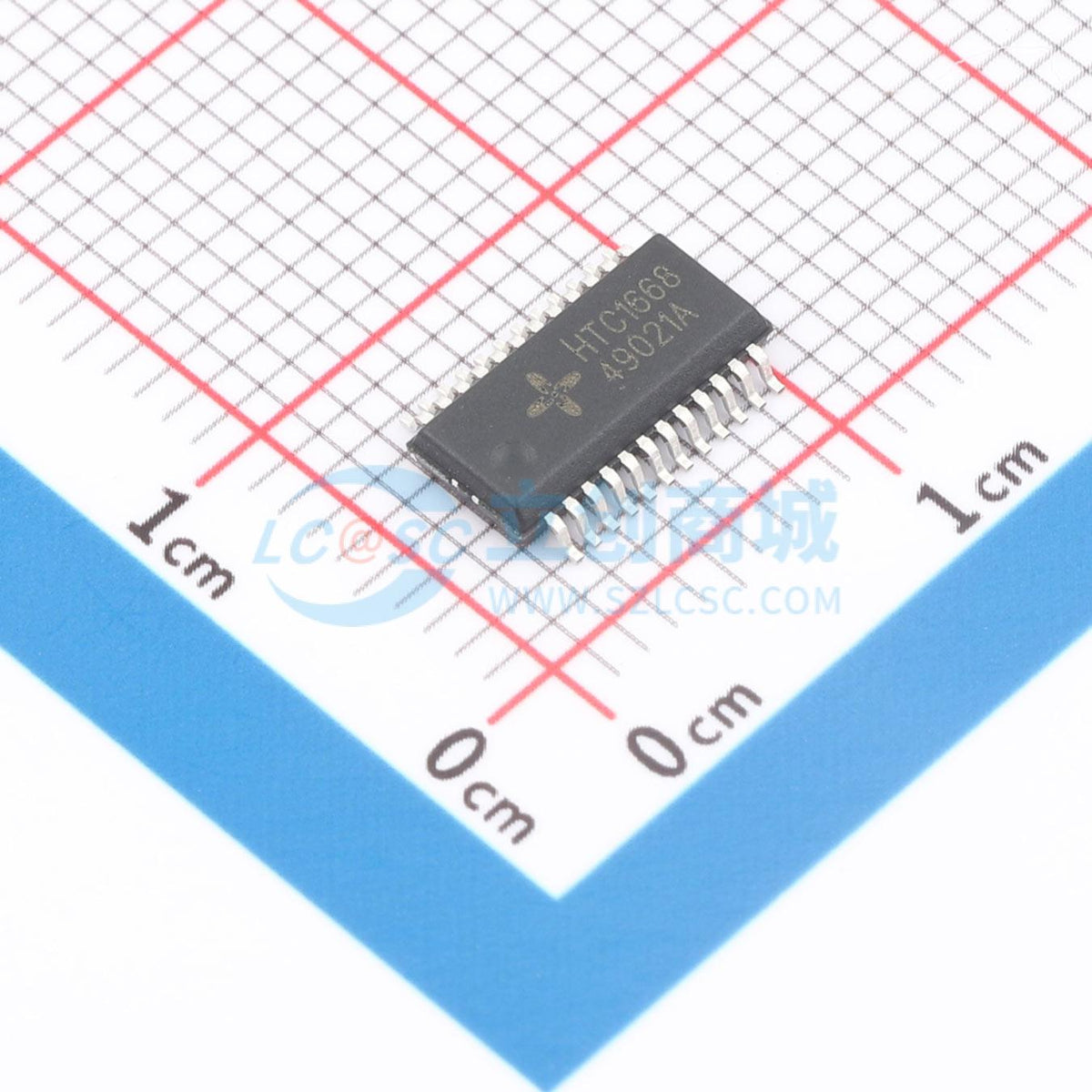IC điều khiển LED 7 đoạn HTC1668 HITENX SSOP-24 1V - Techcore Việt Nam