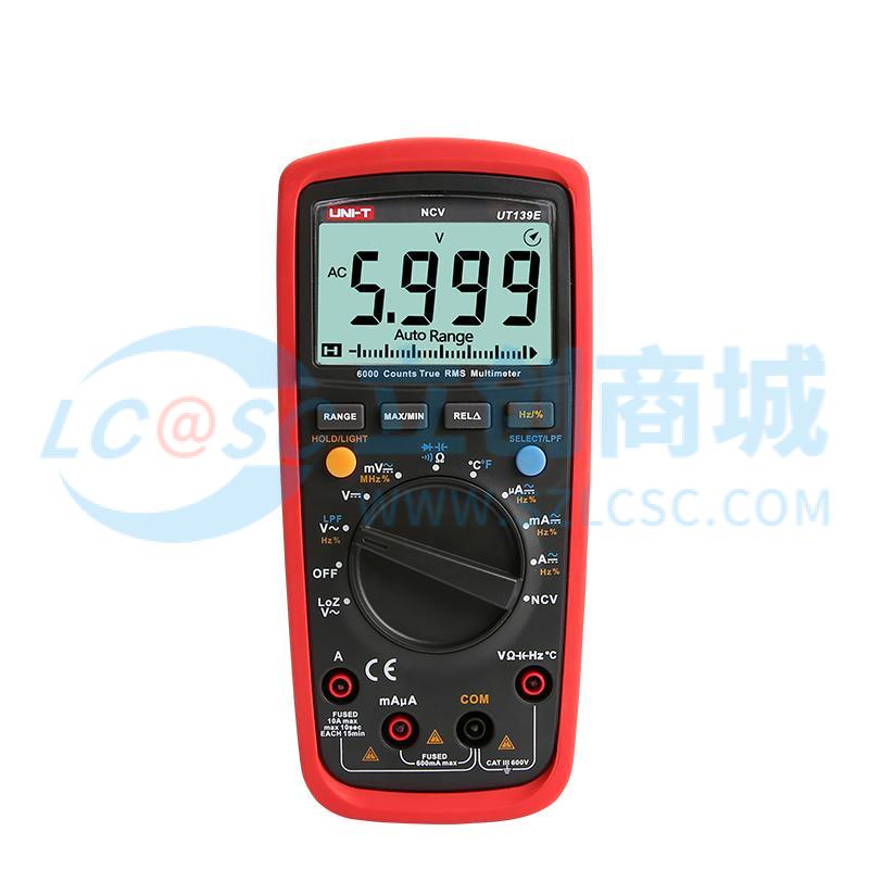 Đồng hồ vạn năng UT139E UNI-T NCV True RMS Dùng Cho Đo Kiểm Điện Tử - Techcore Việt Nam