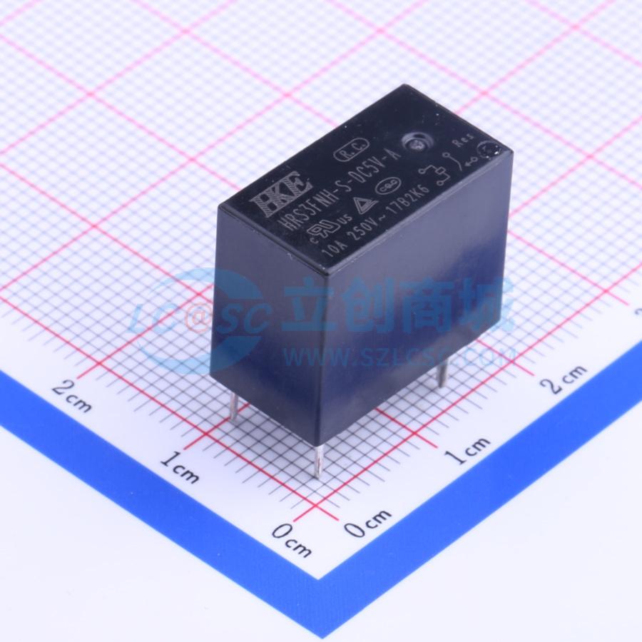 Rơ-le HRS3FNH-S-DC5V-A HKE 5V THT,18.2x10.2mm - Techcore Việt Nam
