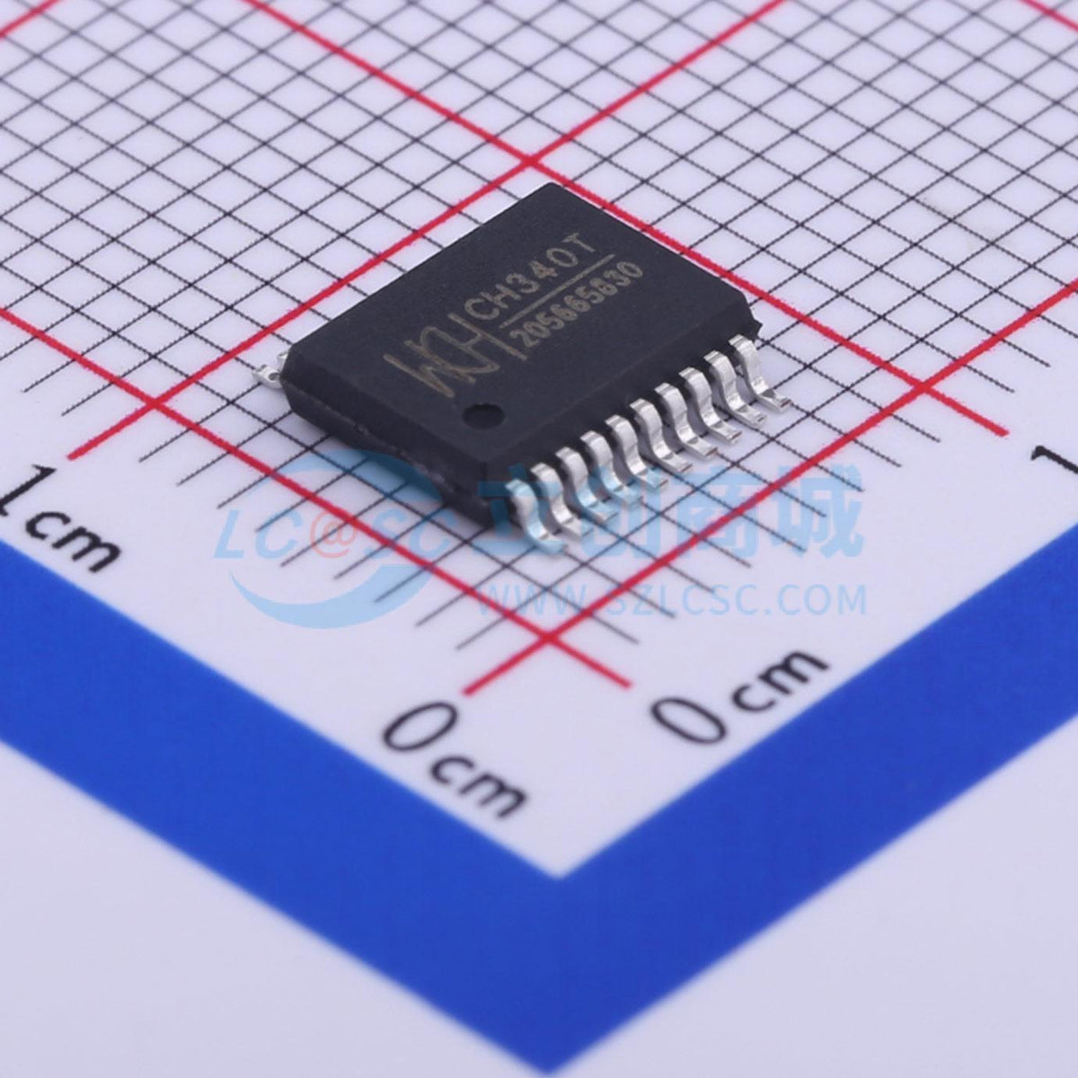 IC giao tiếp USB CH340T WCH SSOP-20-209mil - Techcore Việt Nam