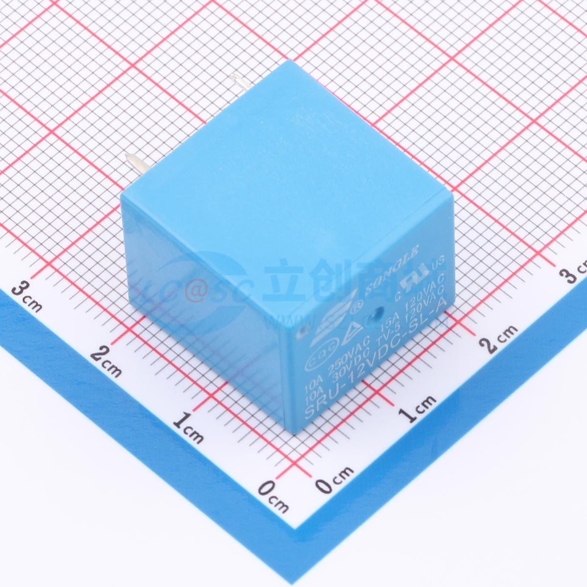 Rơ-le điện tử SRU-12VDC-SL-A SONGLE 12V THT,20.5x16.8mm - Techcore Việt Nam