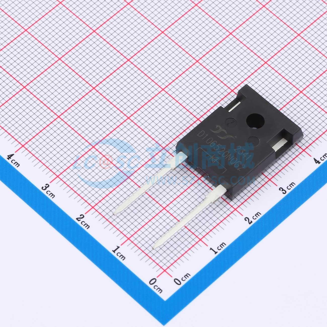 Diode SiC YJD106520NQG2 YANGJIE TO-247AC 1.55V@20A - Techcore Việt Nam