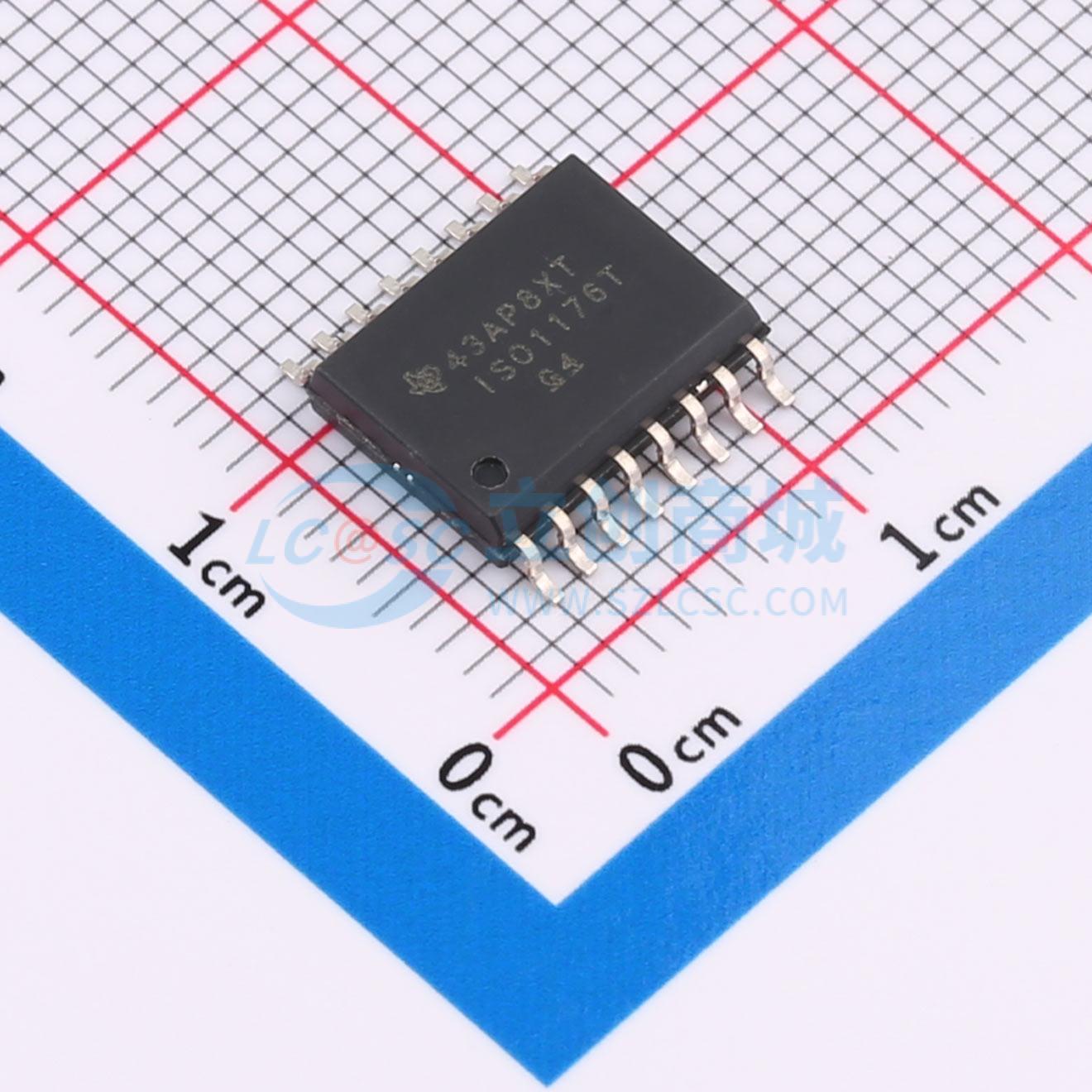 IC Thu Phát RS485/RS422 Cách Ly ISO1176TDWR TI SOIC-16-300mil - Techcore Việt Nam