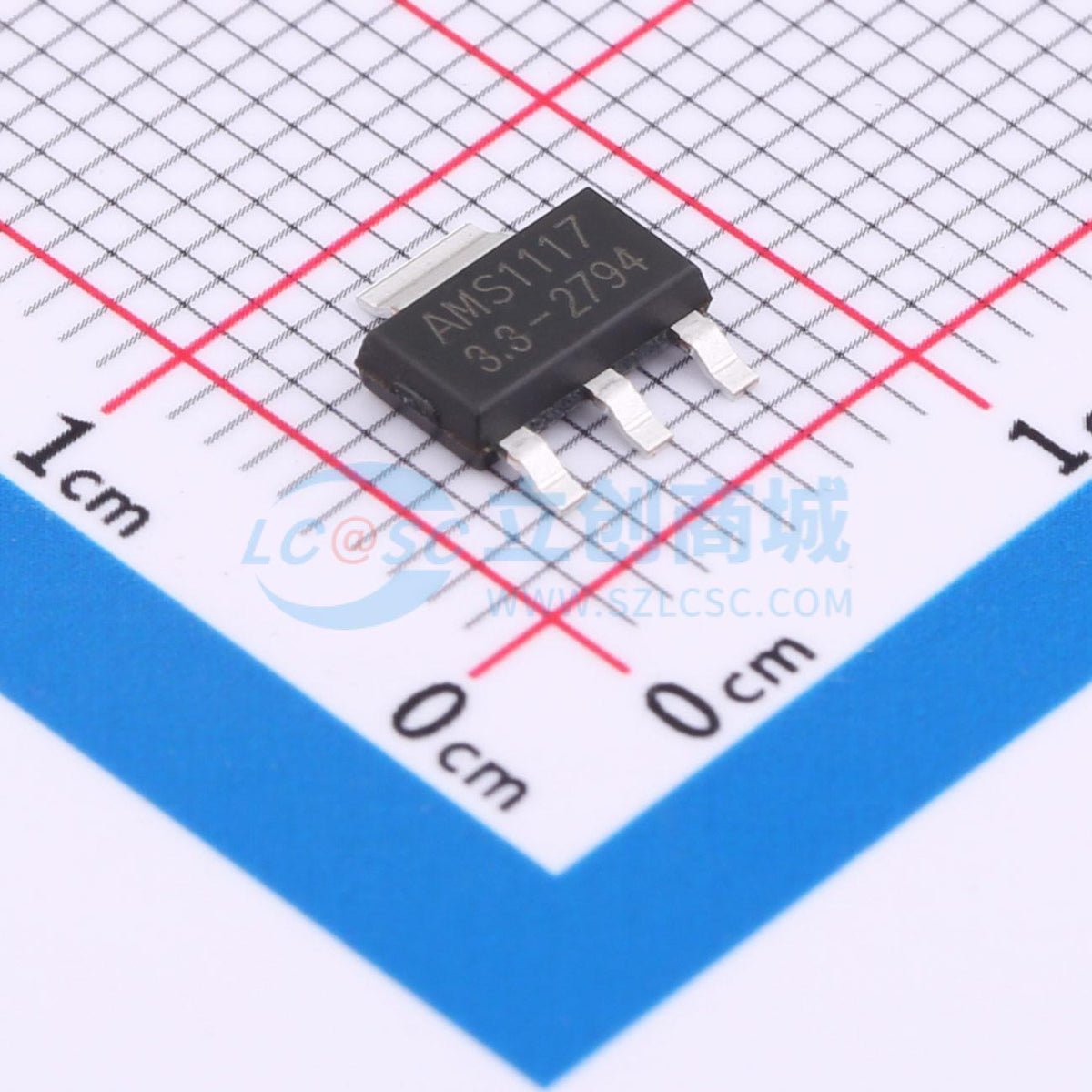 Linh kiện điện tử AMS1117-3.3 GR SOT-223 - Techcore Việt Nam