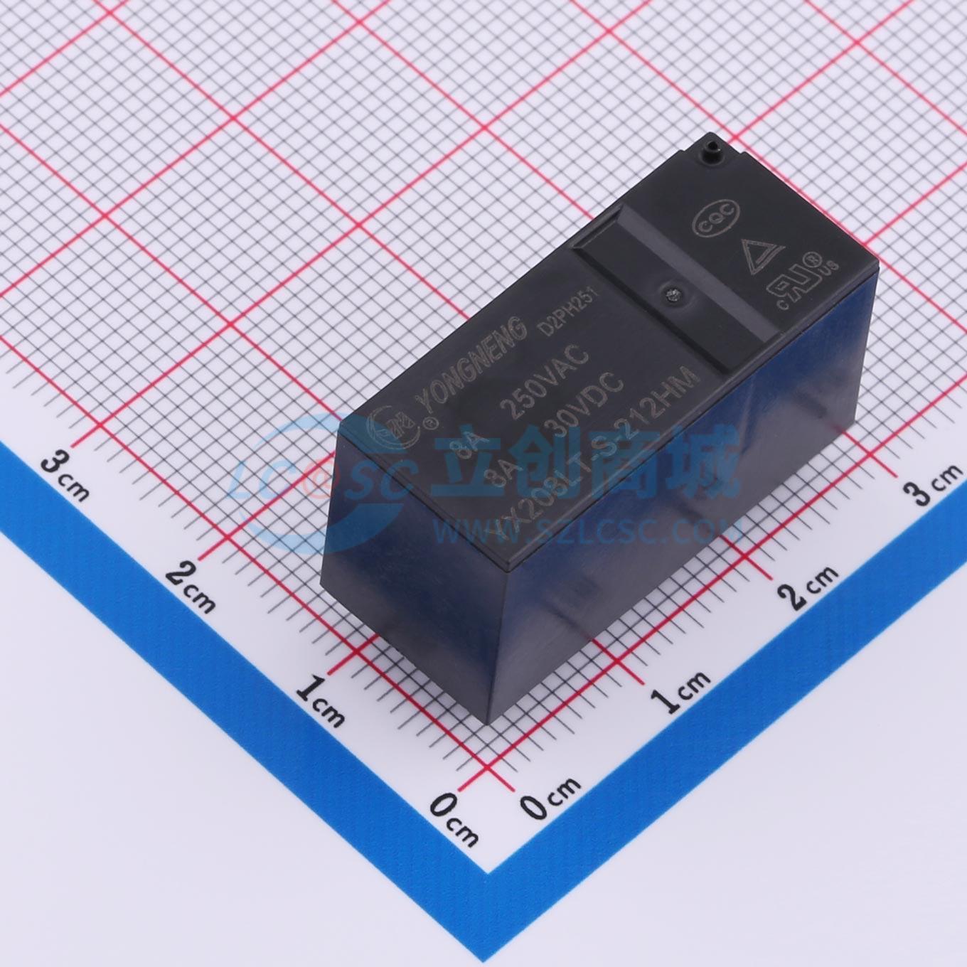 Rơ-le điện tử YX208LT-S-212HM YONGNENG 12V DIP-6 - Techcore Việt Nam