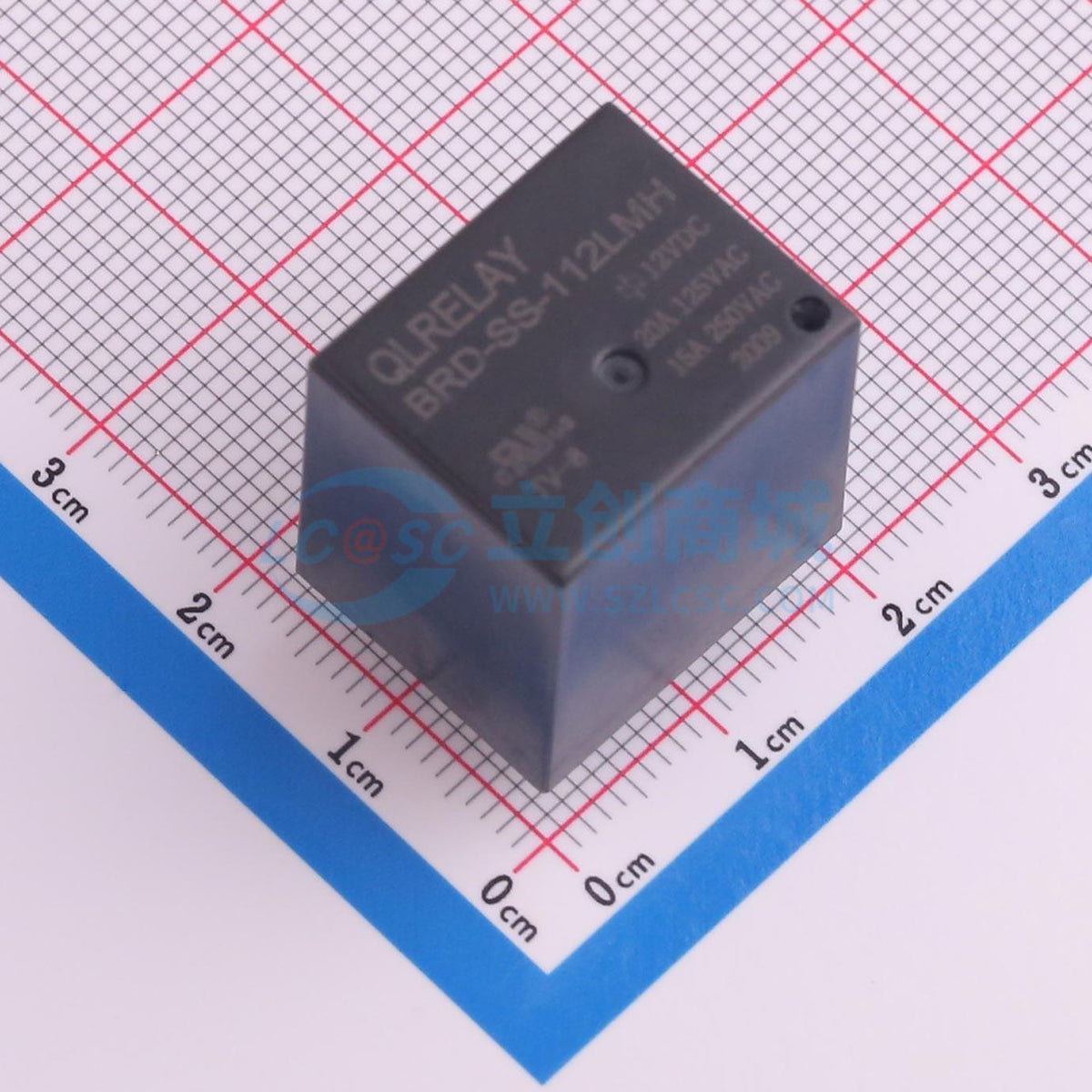 Rơ-le công suất BRD-SS-112LMH QLRELAY 12V THT,19x15.4mm - Techcore Việt Nam