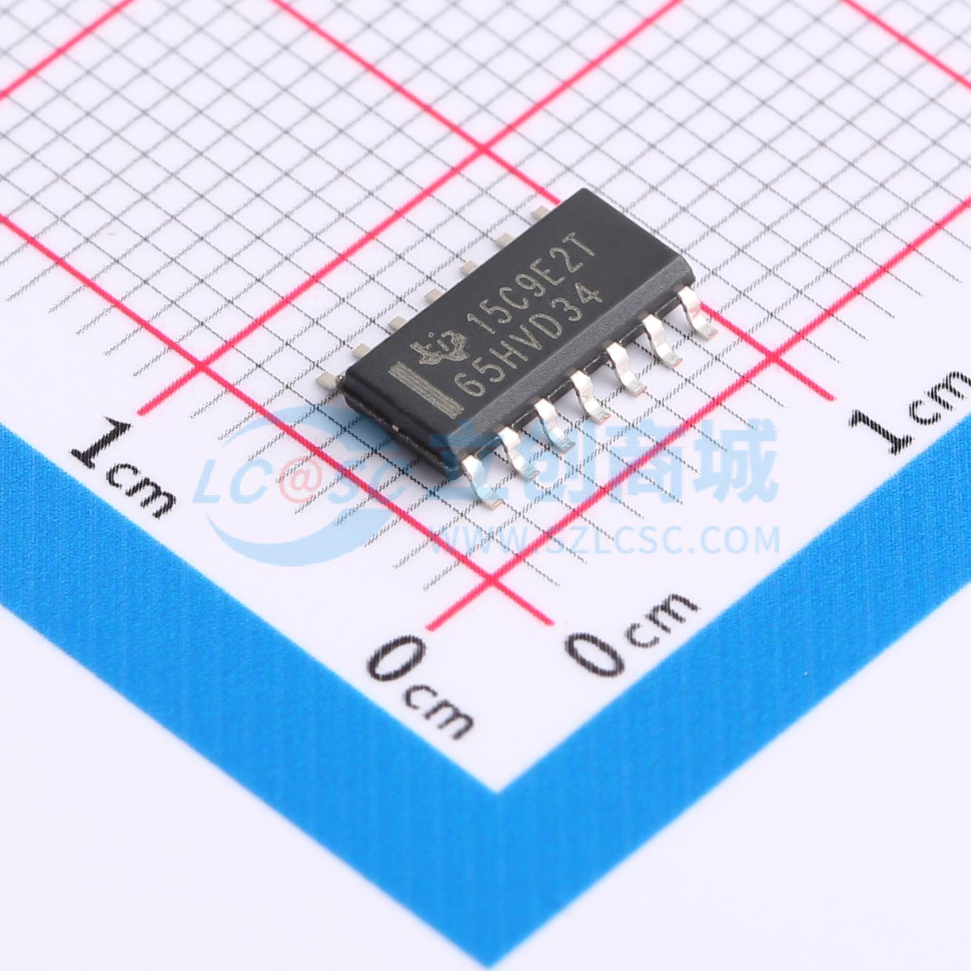 IC giao tiếp RS-485/RS-422 SN65HVD34DR Texas Instruments SOIC-14 - Techcore Việt Nam