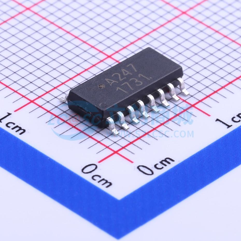 Optocoupler transistor ACPL-247-500E Broadcom SOP-16-4.4mm 1.2V - Techcore Việt Nam