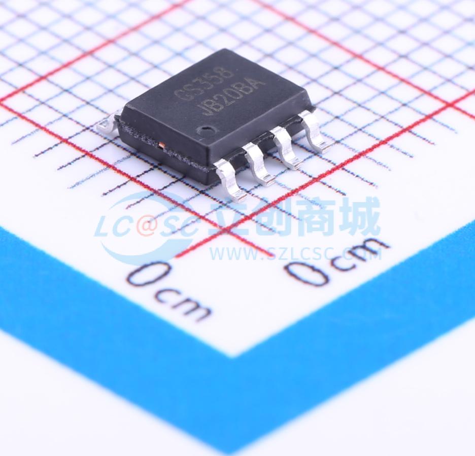 IC Khuếch Đại Thuật Toán GS358-SR Gainsil SOP-8 2 kênh Rail-to-Rail 1 MHz - Techcore Việt Nam