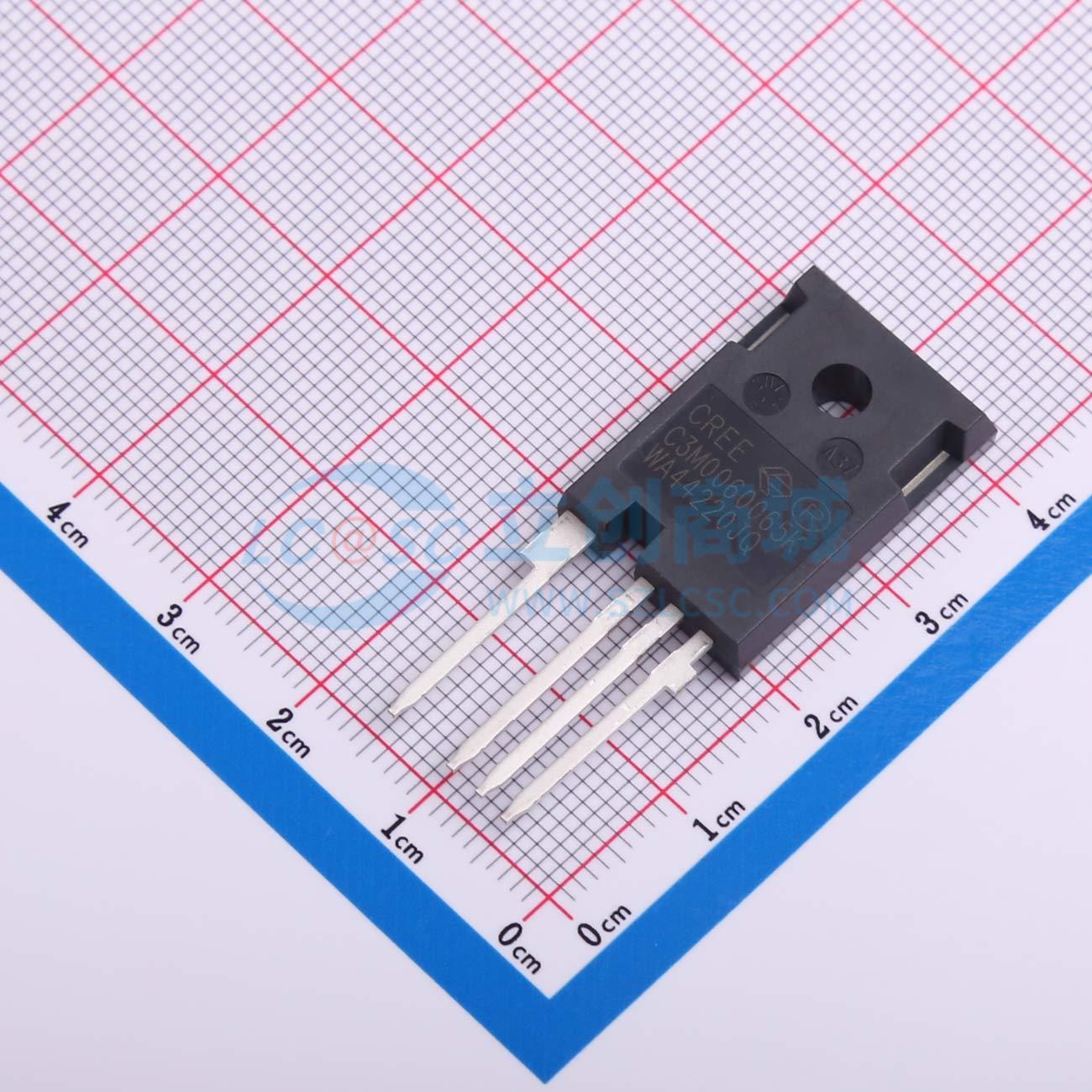MOSFET SiC C3M0060065K WOLFSPEED TO-247-4 650V - Techcore Việt Nam
