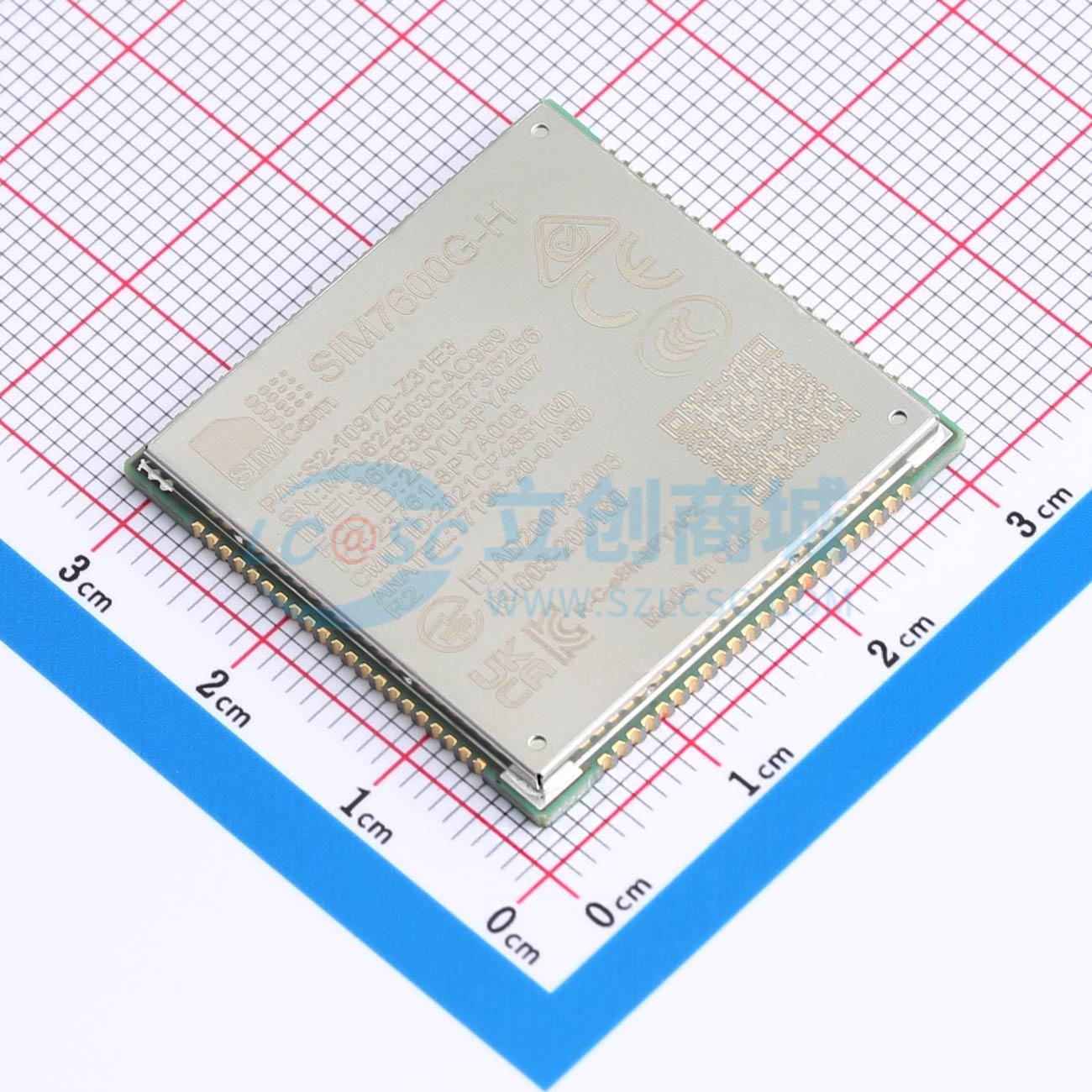 Module Di Động 2G/3G/4G/5G SIM7600G-H R2 SIMCOM SMD-135 GSM, HSPA+, TDD-LTE, EDGE, FDD-LTE, GPRS - Techcore Việt Nam