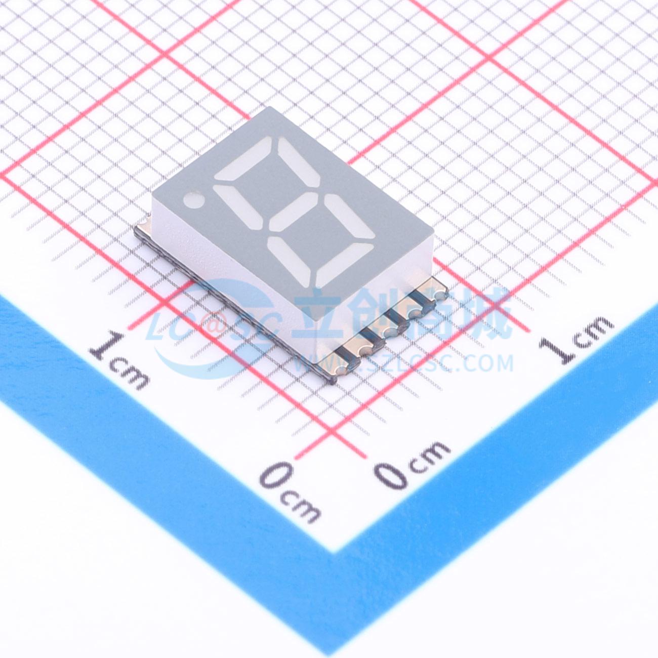 LED 7 đoạn GS3011AW-G-DZ Guangcai Display SMD,12x7.3mm - Techcore Việt Nam