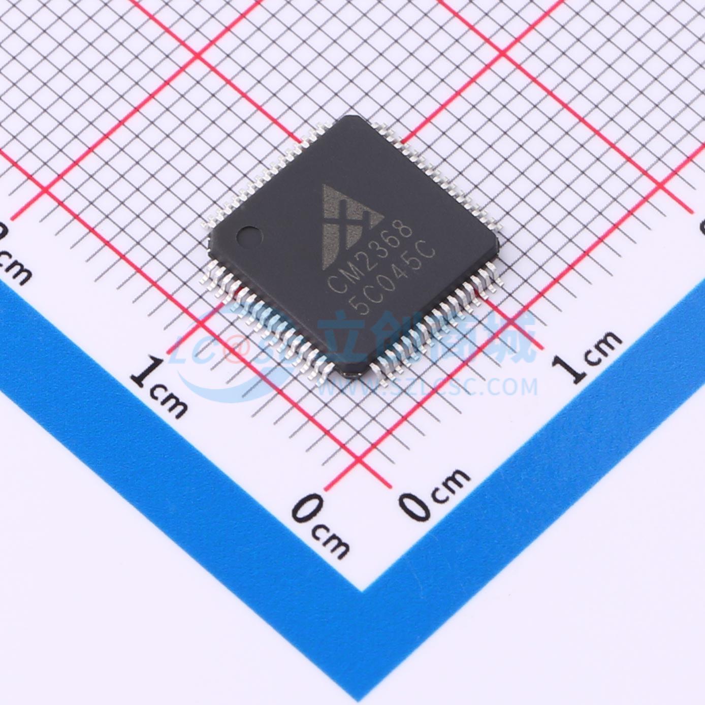 IC ADC CM2368-QFPTR LQFP-64(10x10) - Techcore Việt Nam