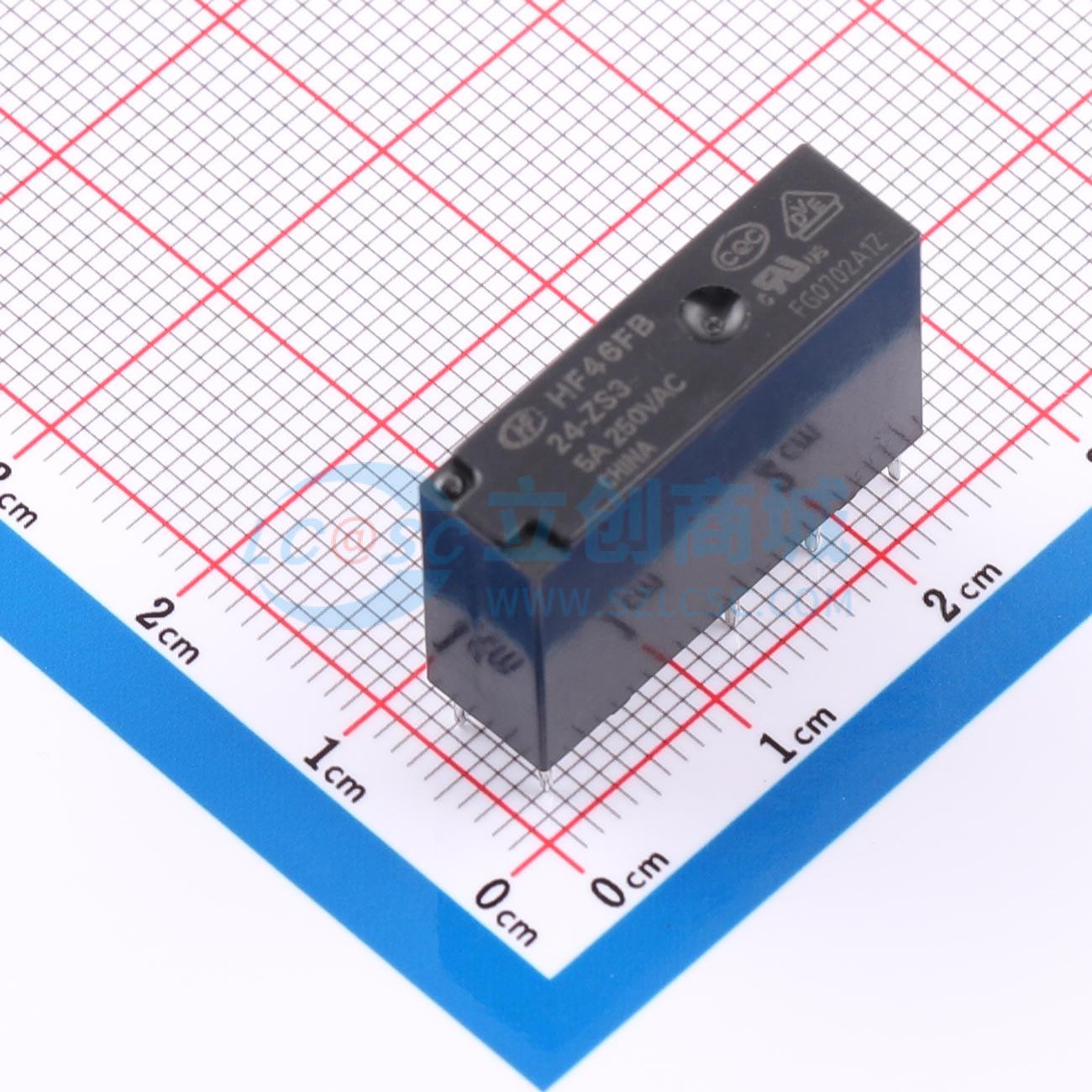 Rơ-le điện tử HF46FB/24-ZS3 HF 24V - Techcore Việt Nam