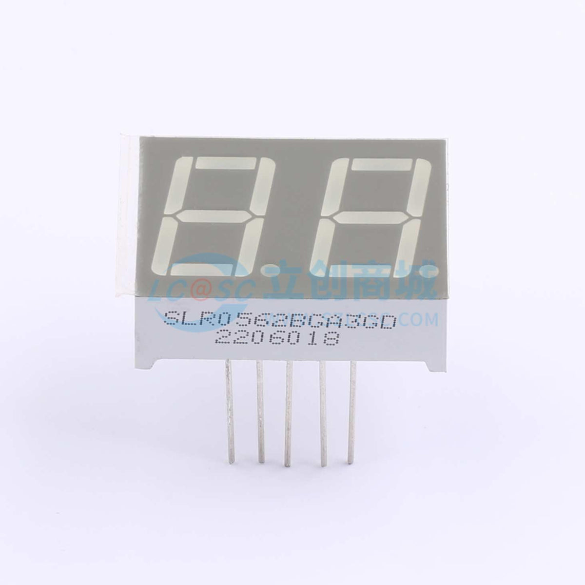 LED 7 đoạn SLR0562BGA3GD SUNLIGHT Anode chung - Techcore Việt Nam