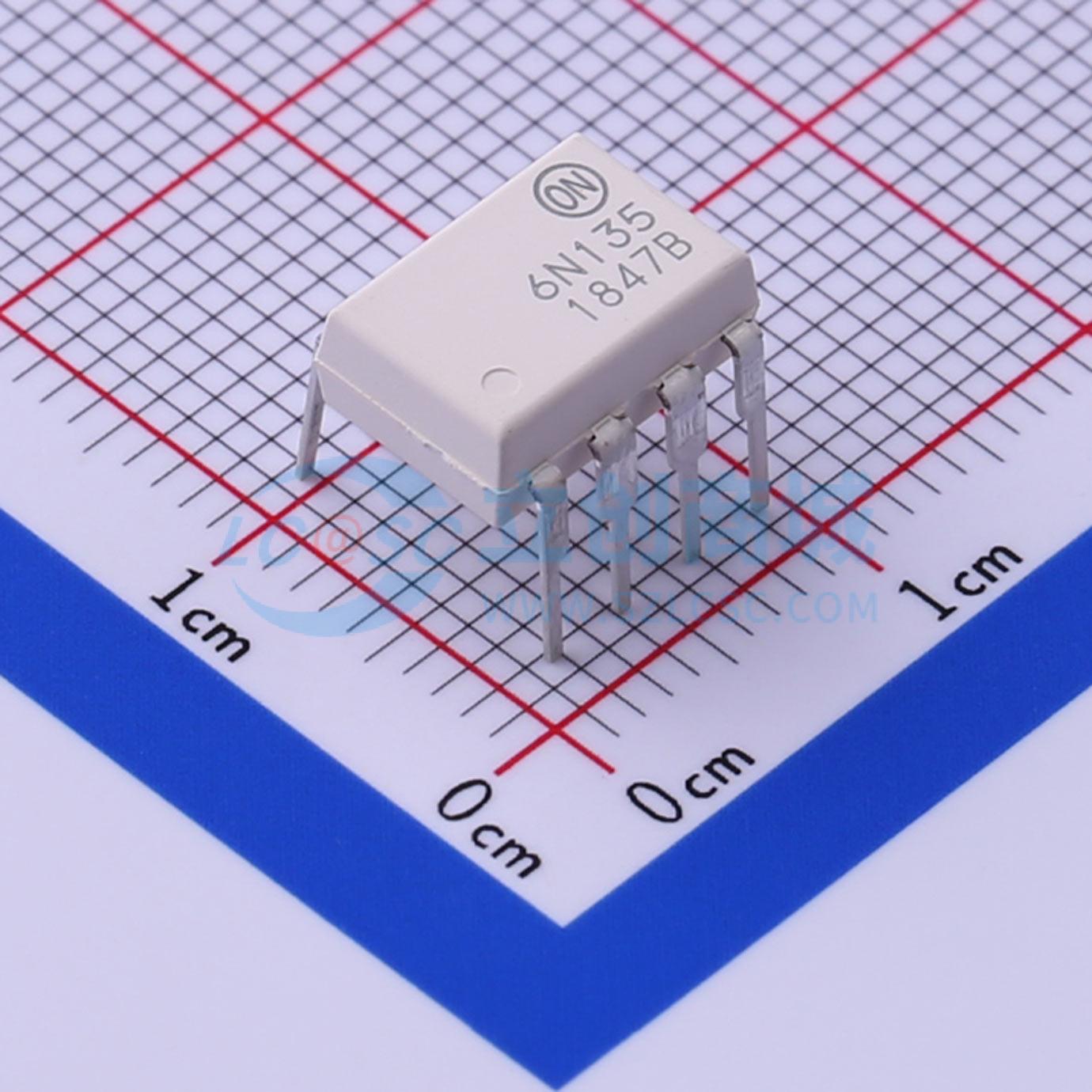 Optocoupler transistor 6N135M onsemi DIP-8 1.45V - Techcore Việt Nam