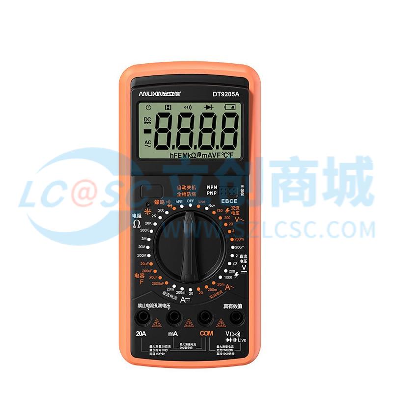 Đồng hồ vạn năng ALX-WYB-9205A-3 ANLIXIN Phù hợp kiểm tra và bảo trì hiện trường - Techcore Việt Nam